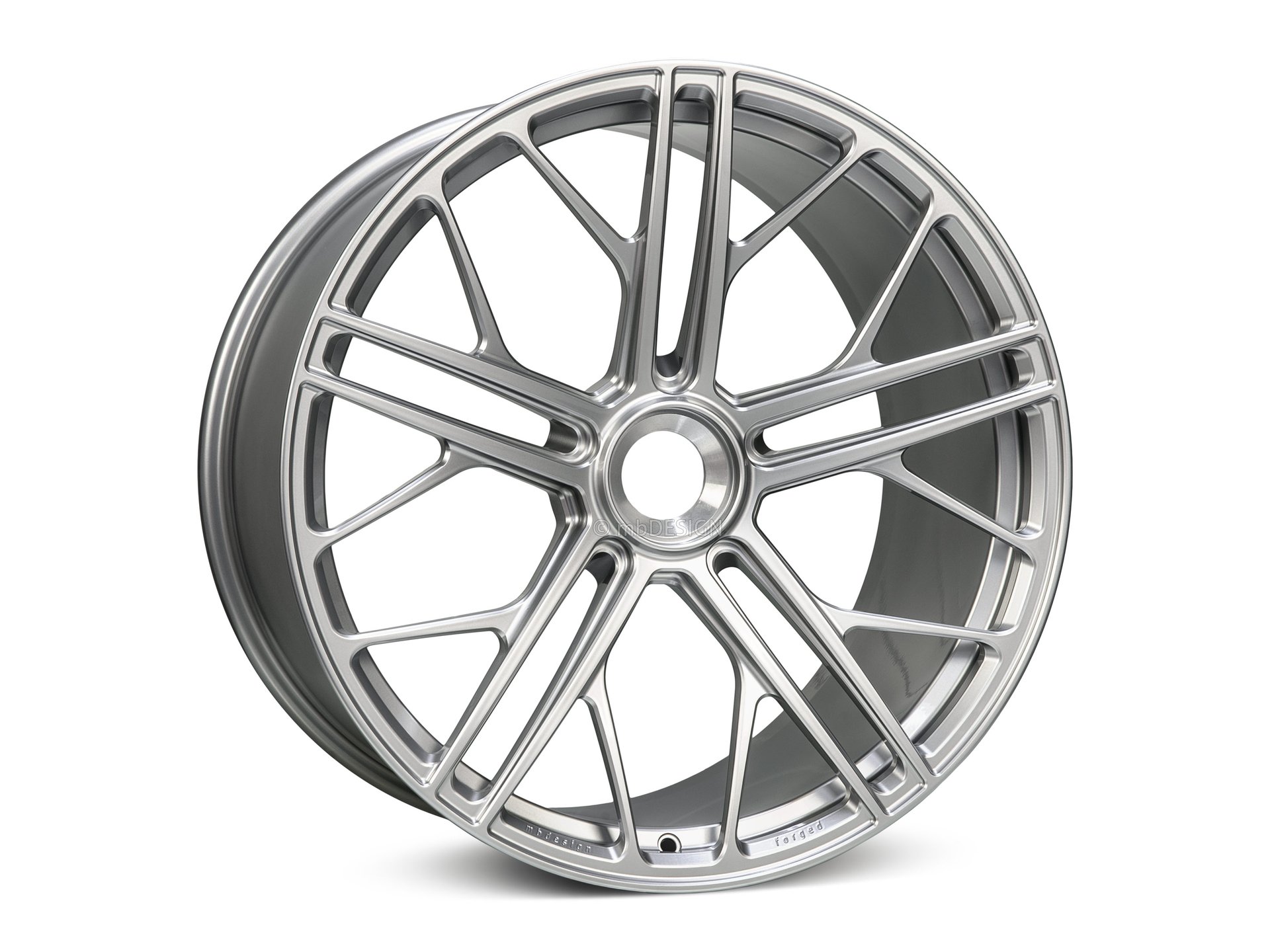 mbDESIGN SF1 Forged forged wheel 12x22 stark konkaves Design (DC) in silver – view 1
