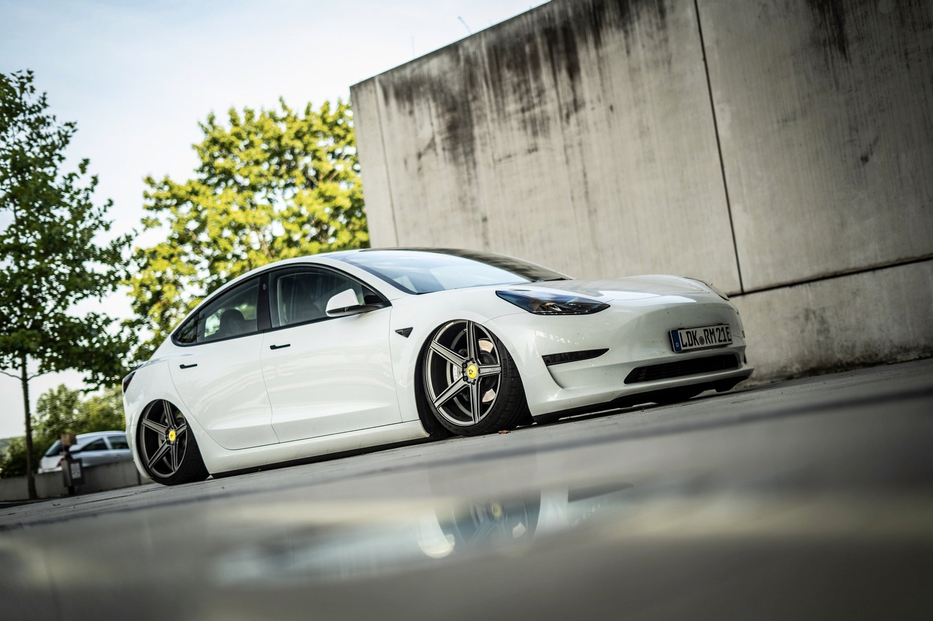 TESLA Model 3 003 - KV1 grau matt