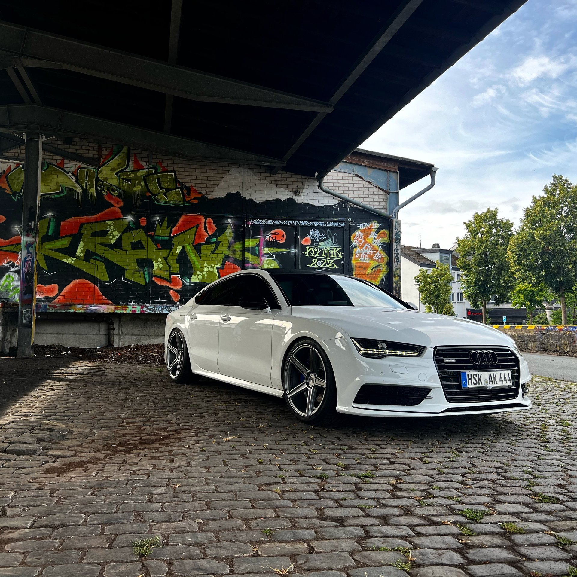 AUDI A7 Sportback 4G KV1 silber glänzend