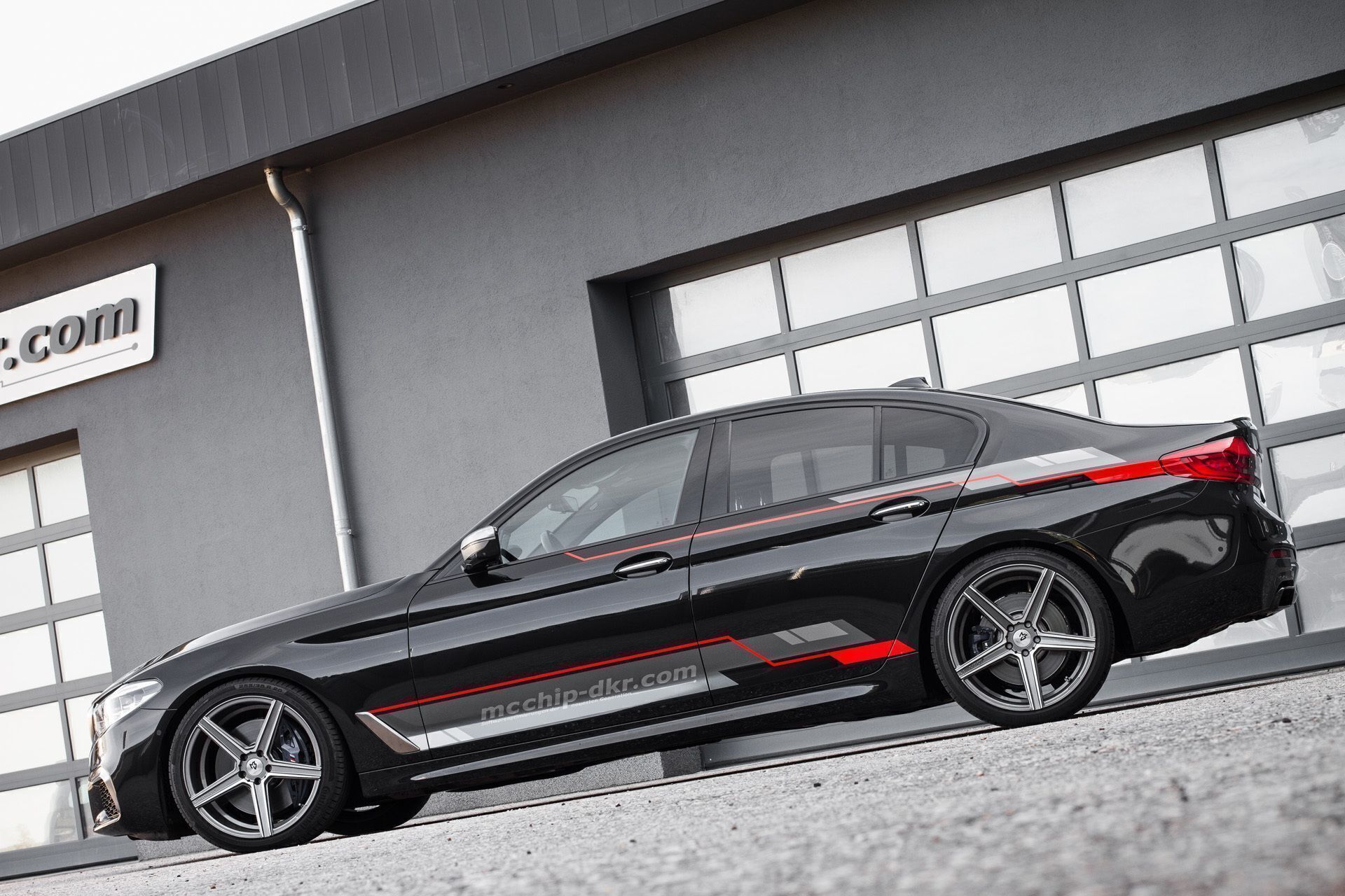 BMW 5er G5L KV1 grau glänzend poliert