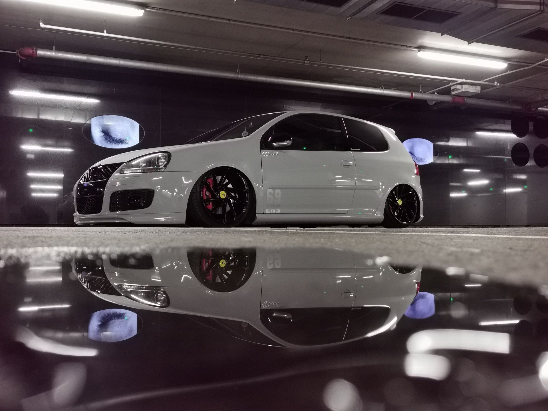 VOLKSWAGEN Golf 5 1K - KV2 schwarz glänzend