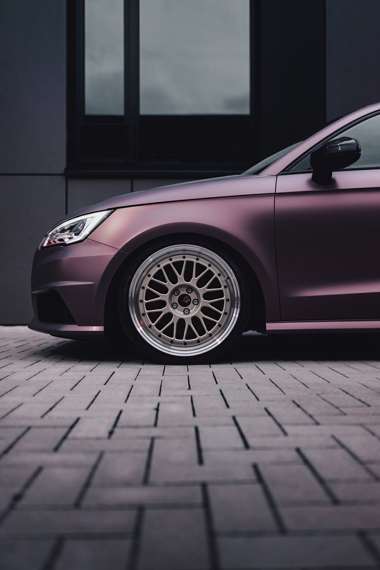 AUDI S1 8X LV1 champagner glänzend poliert