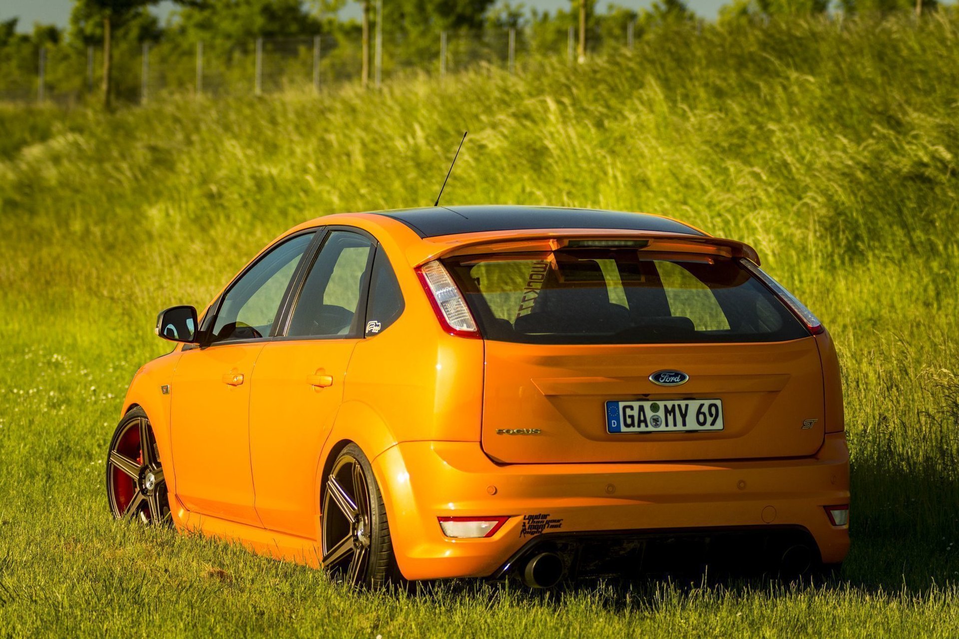 FORD Focus DEH KV1 bronze seidenmatt