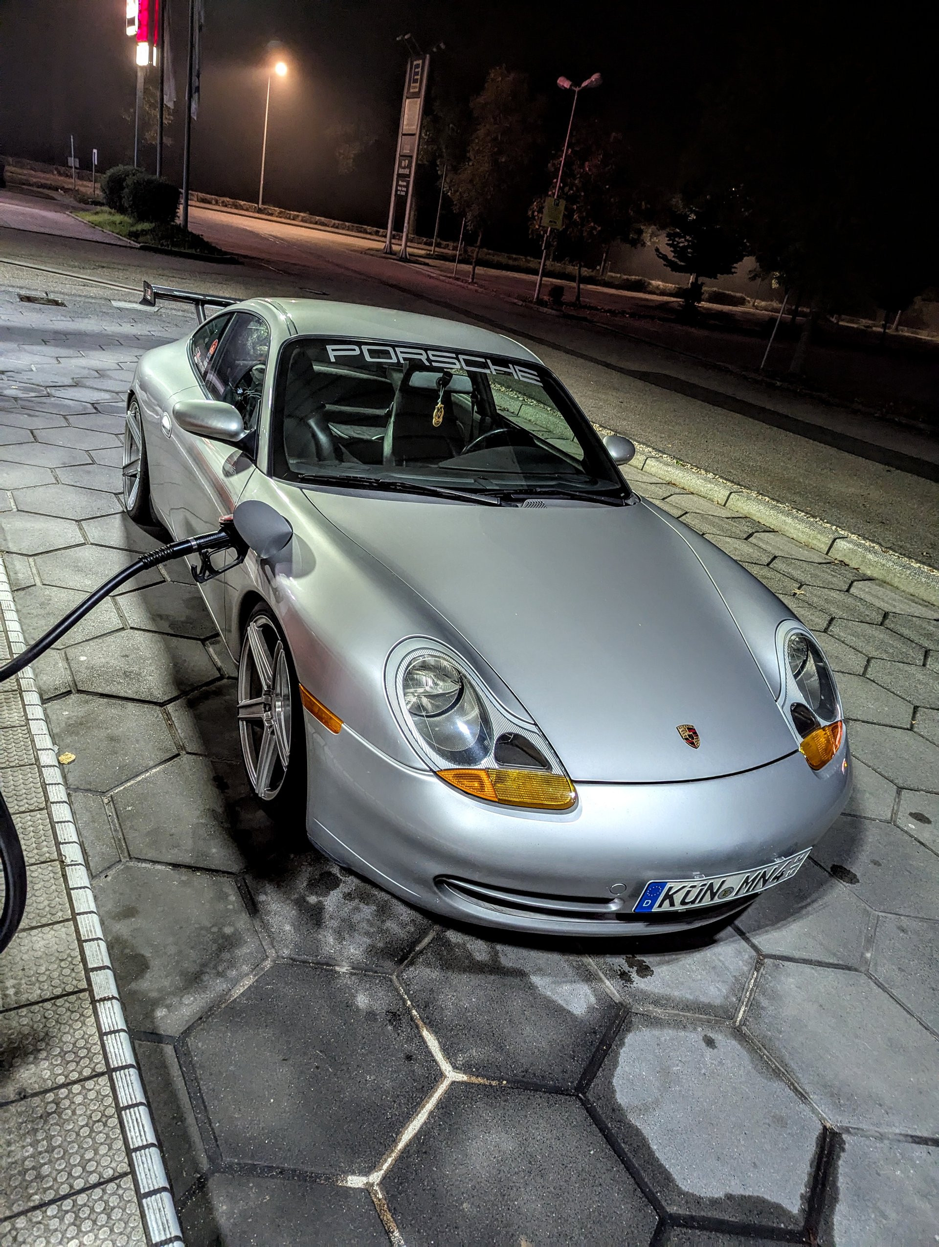 Porsche 911 Coupe 996 with KV1 Wheels