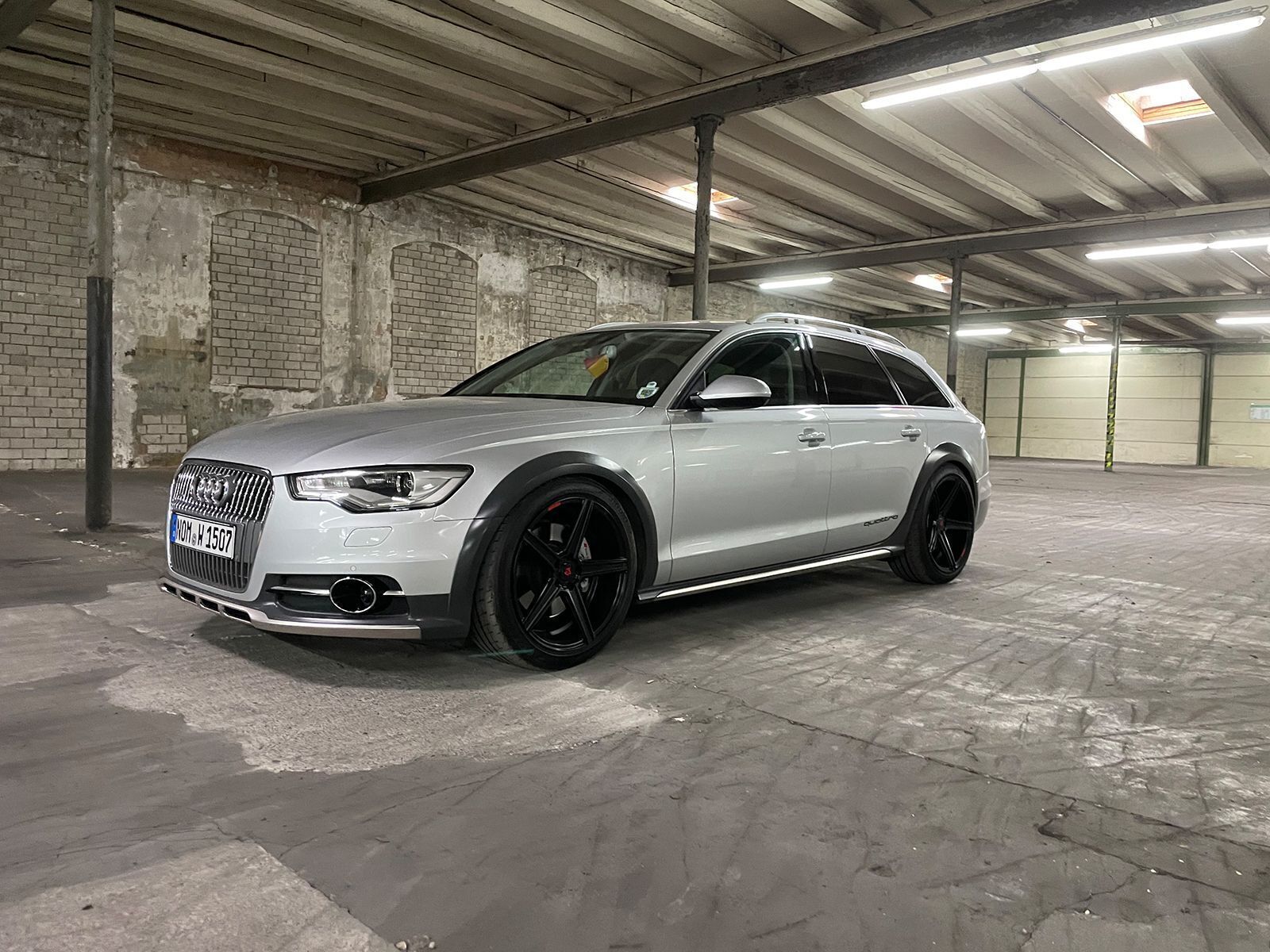AUDI A6 Allroad 4G KV1 schwarz seidenmatt