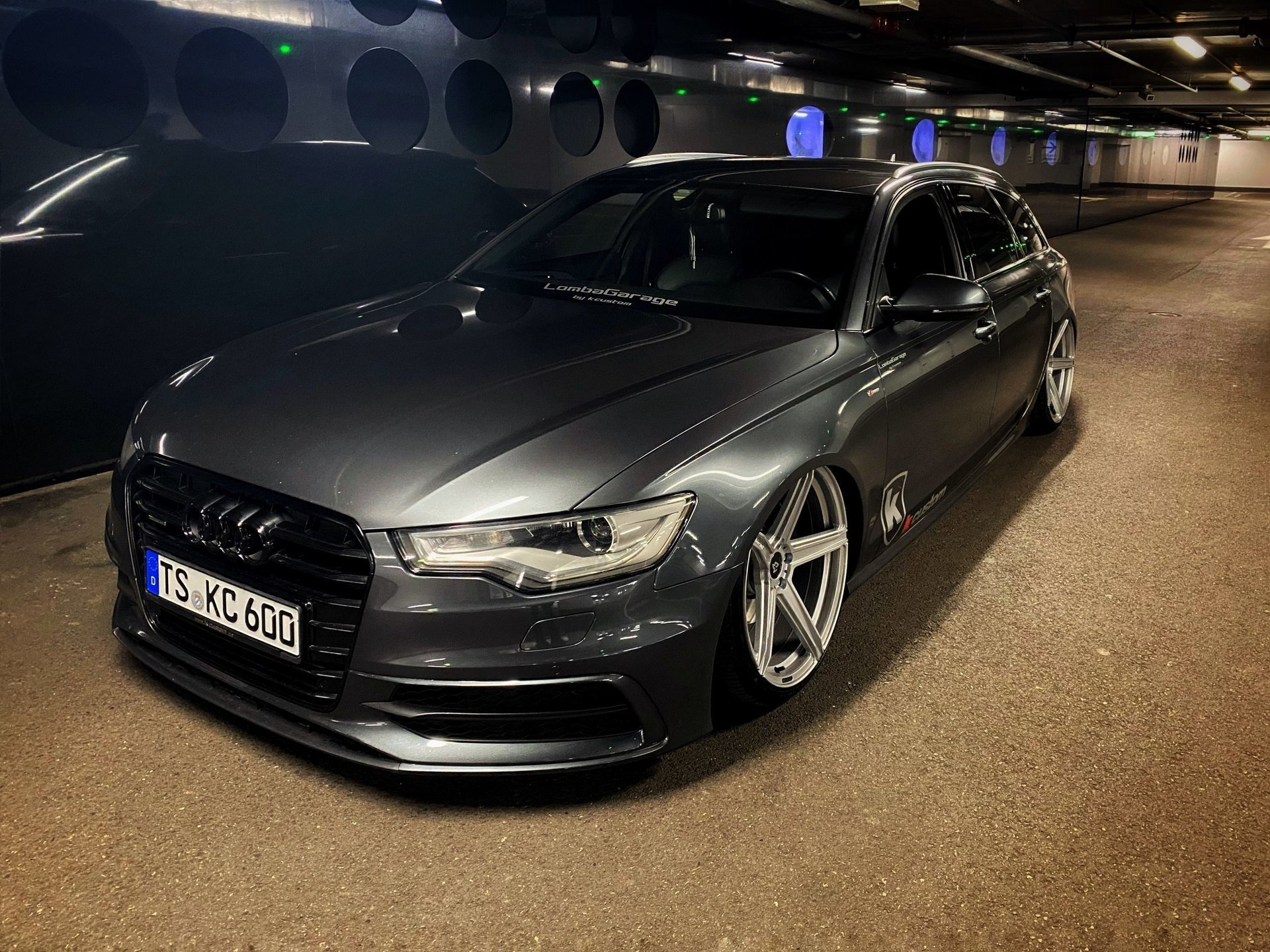 AUDI A6 4G KV1 S silber glänzend