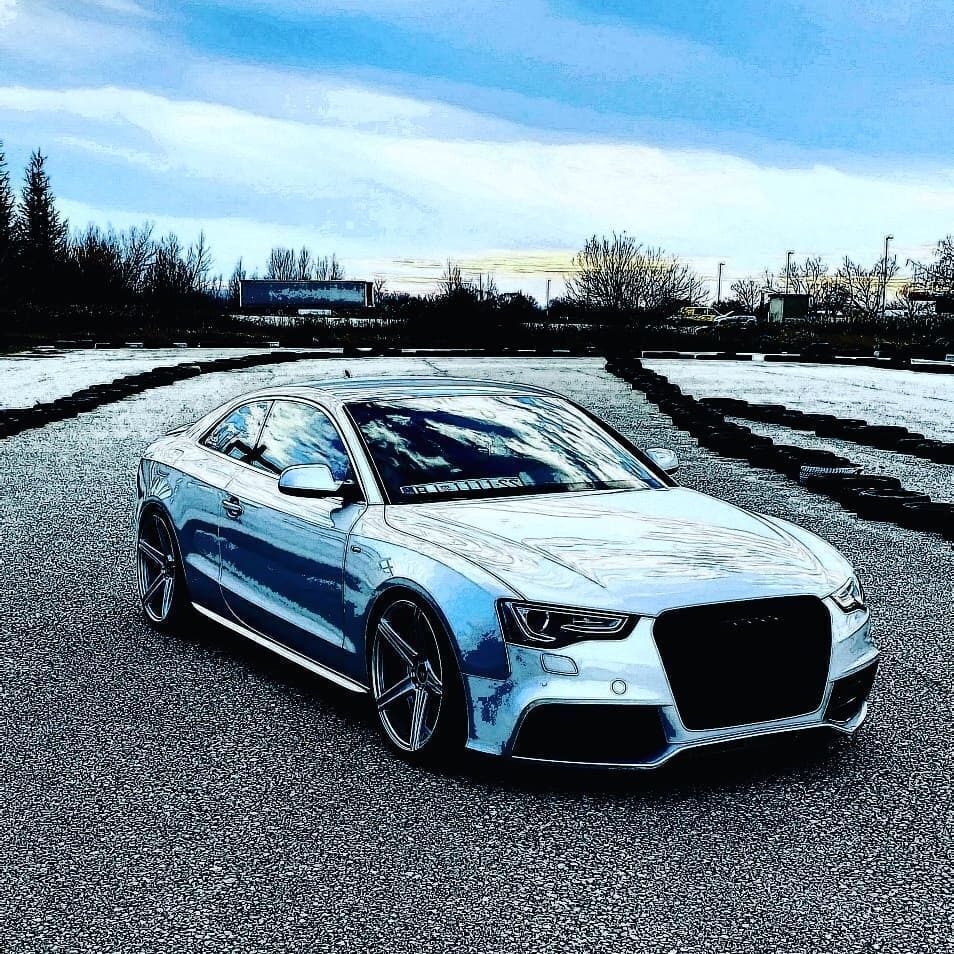 AUDI A5 Cabrio B8 KV1 silber glänzend