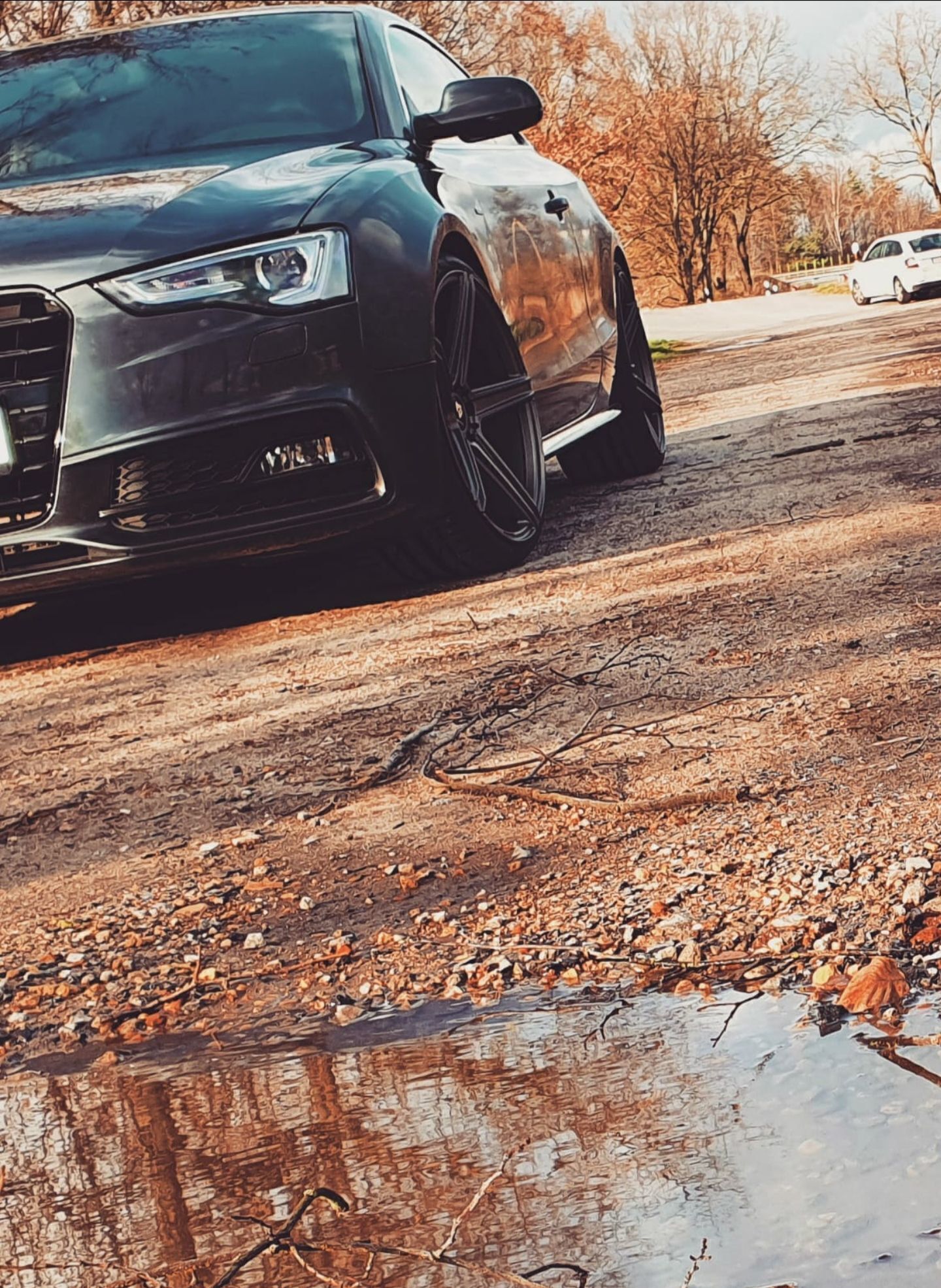 AUDI A5 Cabrio B8 KV1 grau matt