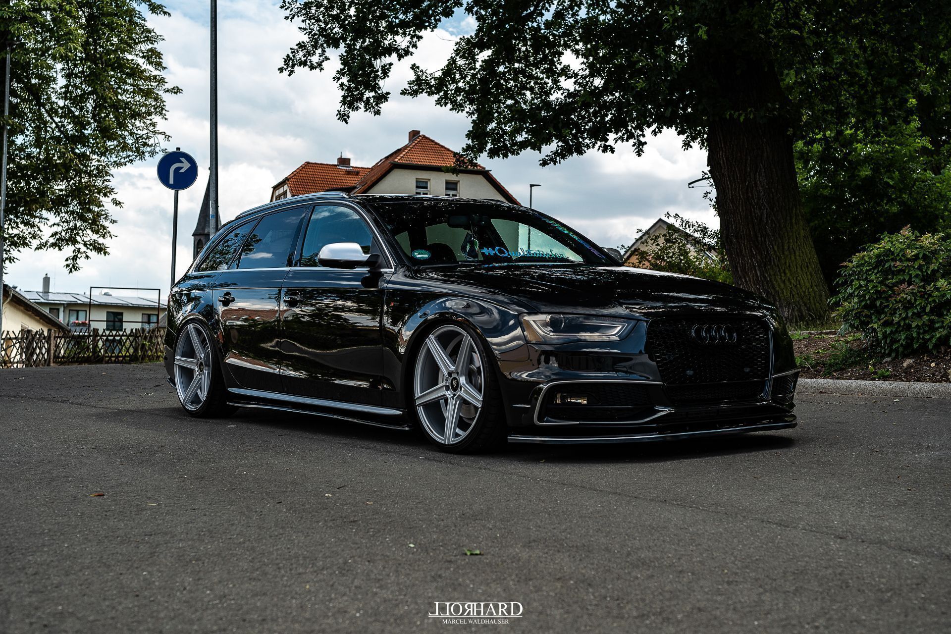 AUDI A4 B8 - KV1 silber glänzend