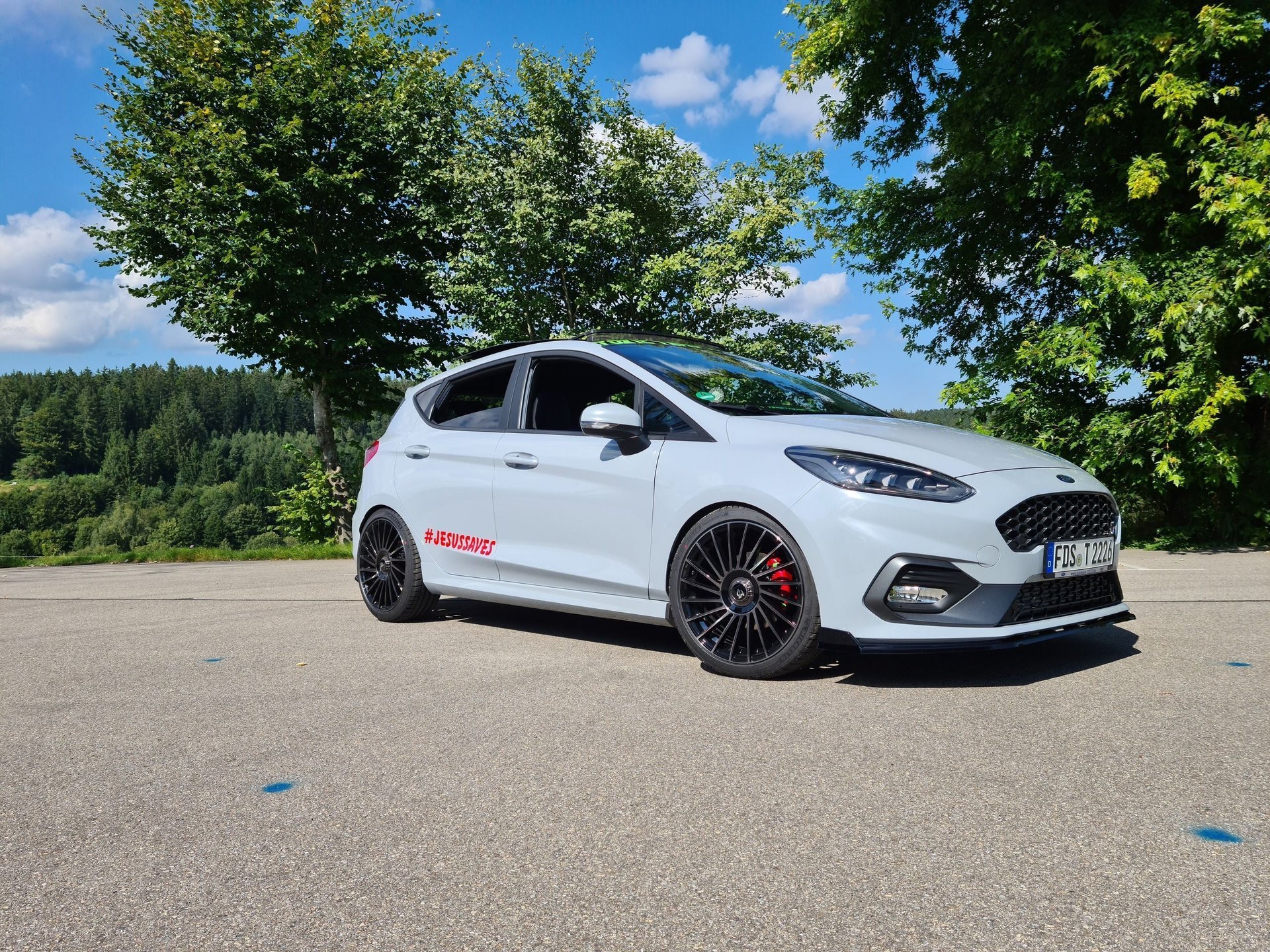 FORD Fiesta JHH - VR3 schwarz smoke poliert