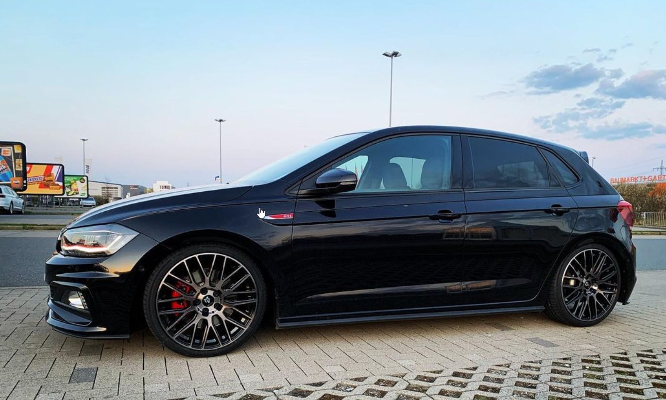 VOLKSWAGEN Polo AW - KV4 schwarz smoke poliert