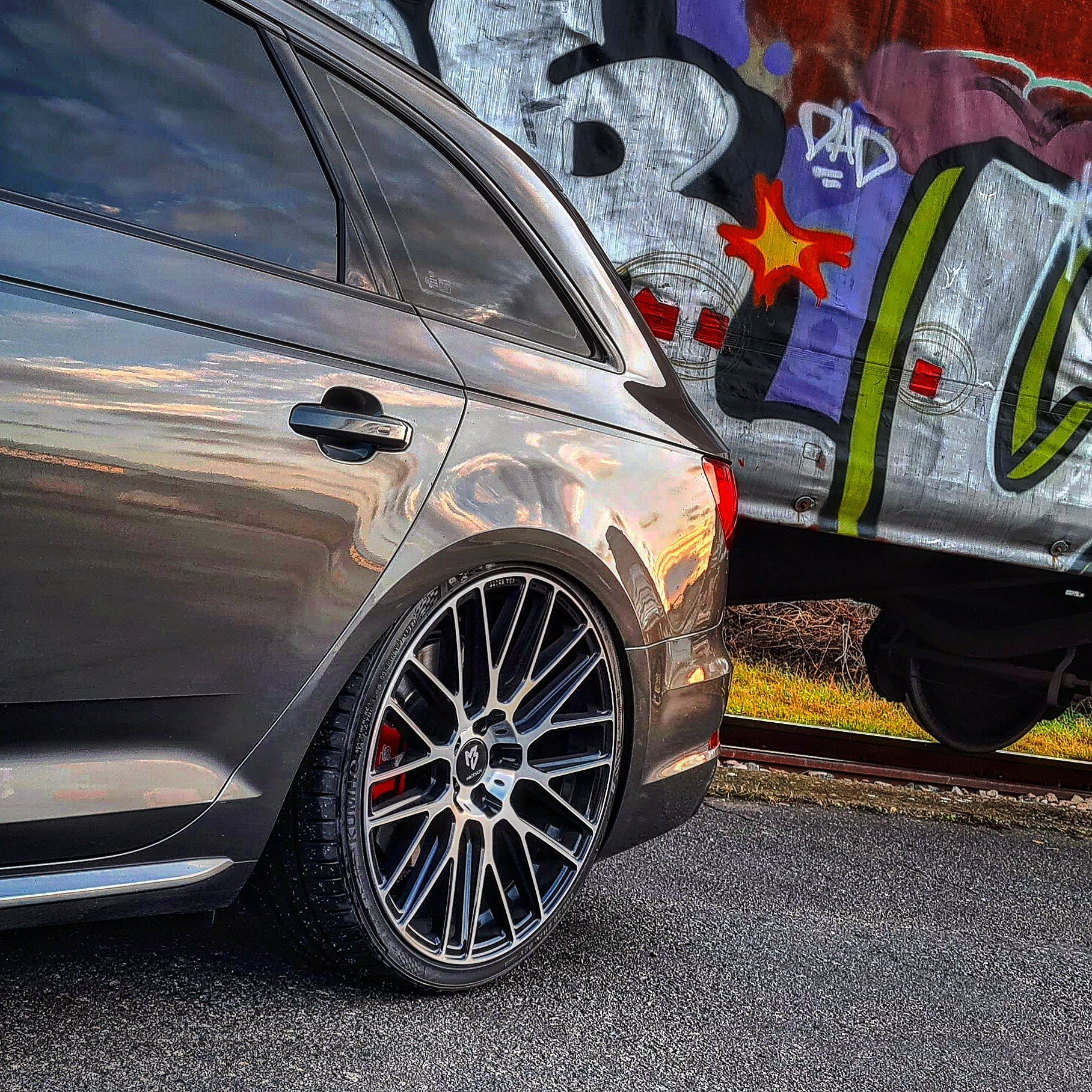 AUDI S4 Avant B8(B9) with mbDESIGN 20 inch alloy wheels