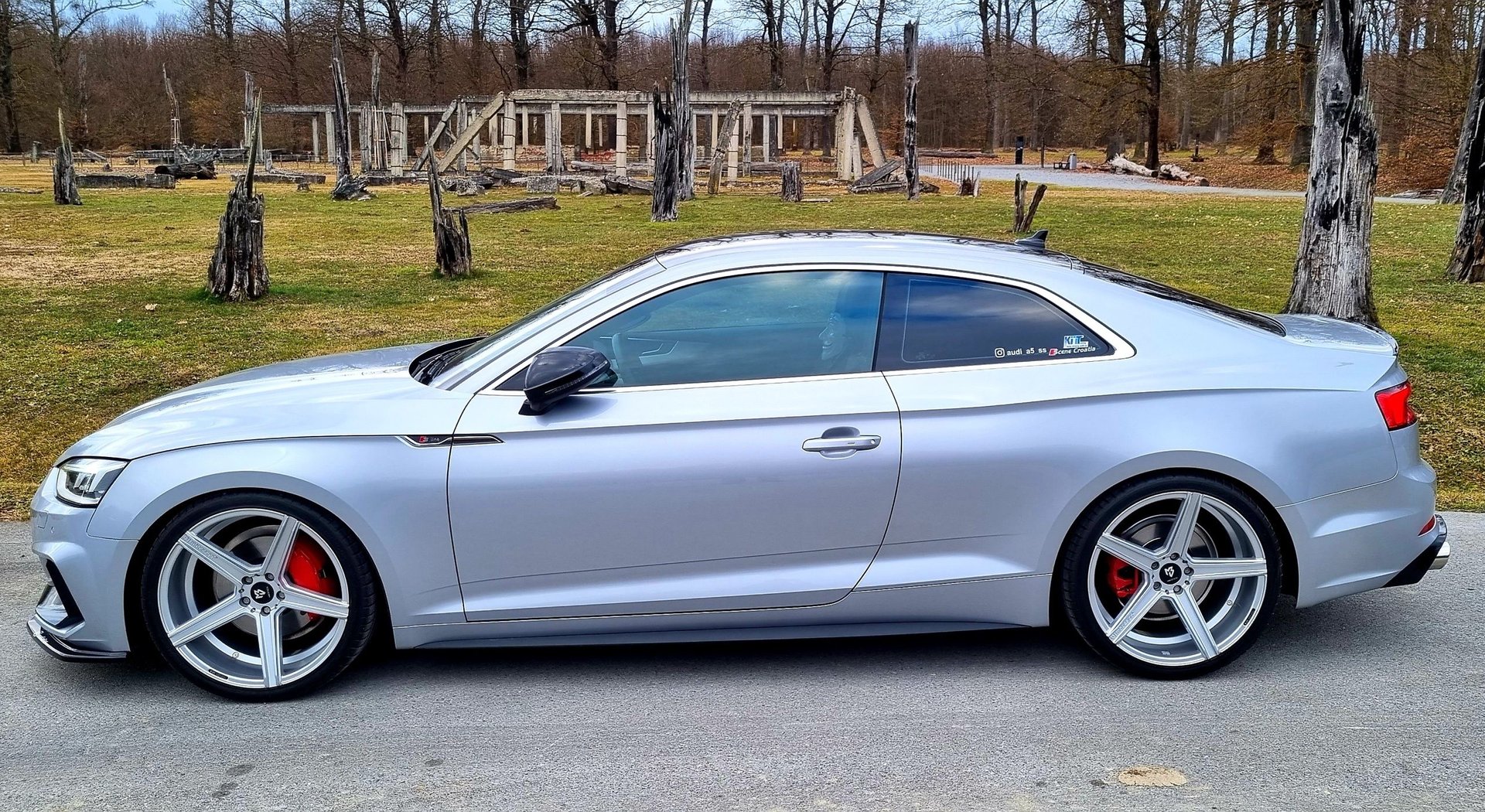 AUDI A5 Cabrio B8(B9) - KV1 silber glänzend
