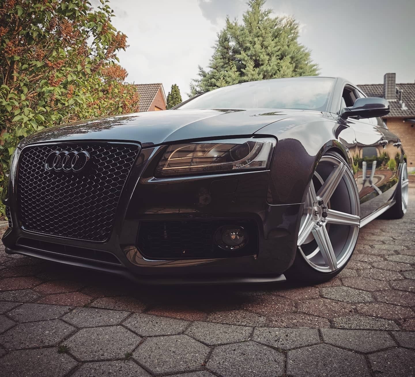 AUDI A5 Cabrio B8 KV1 silber glänzend