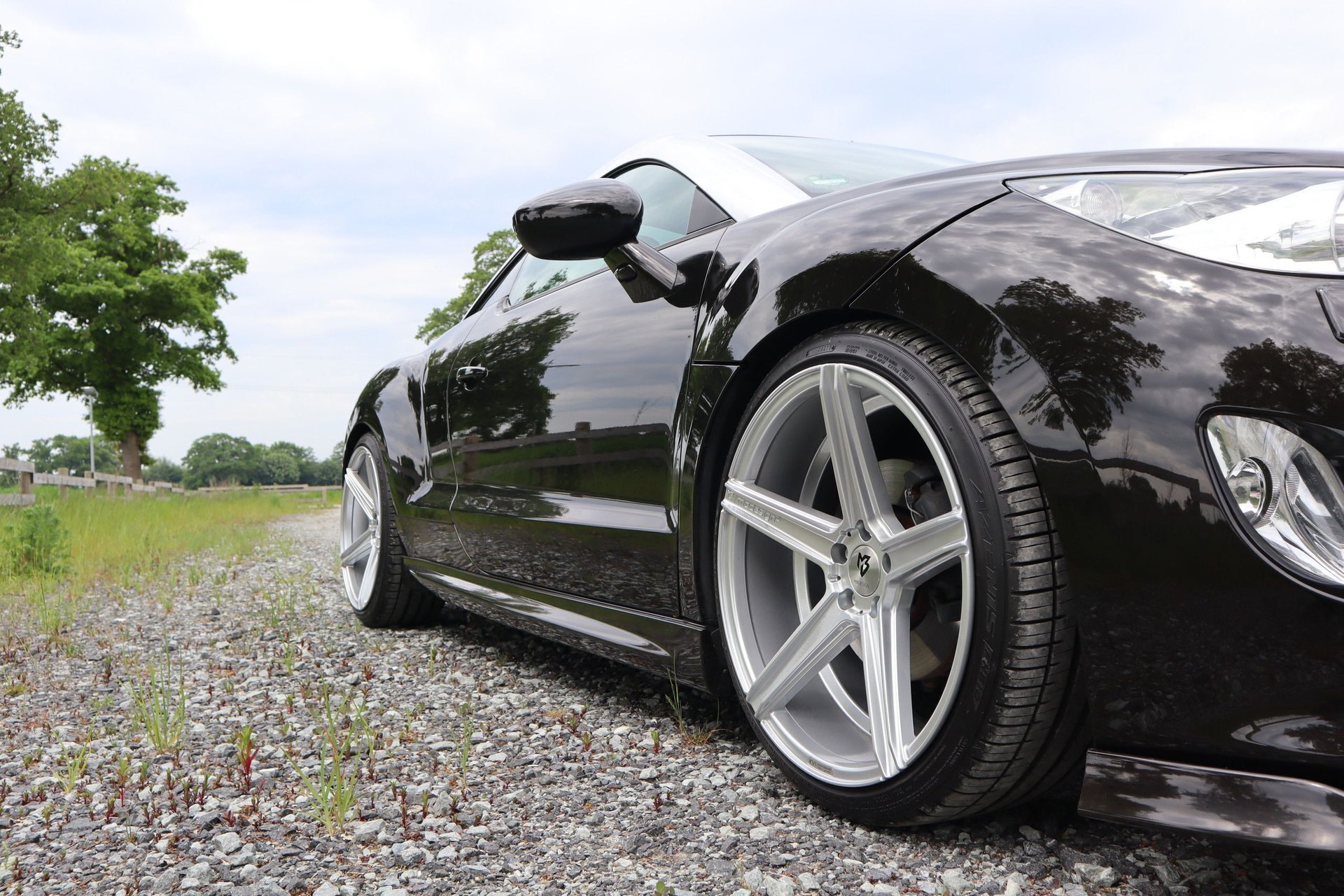 PEUGEOT RCZ 4J KV1 silber glänzend