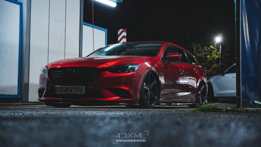 MAZDA 6 GJ with mbDESIGN 20 inch wheels & summer tires
