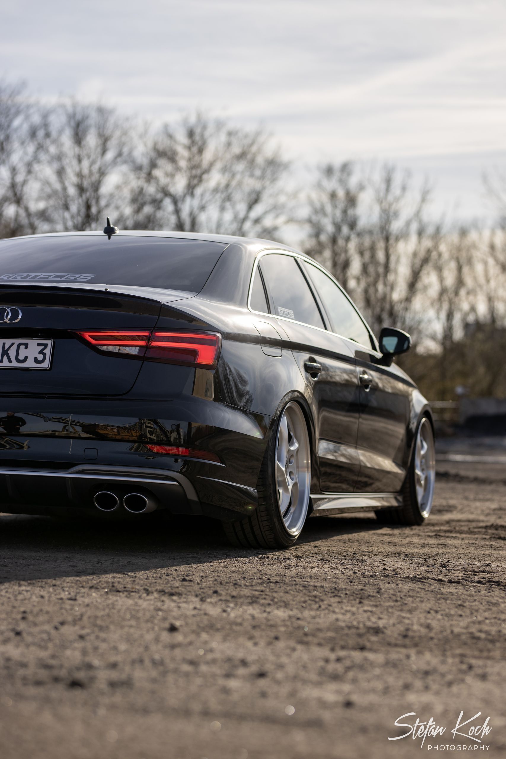AUDI S3 Cabrio 8V TURBO silber glänzend poliert