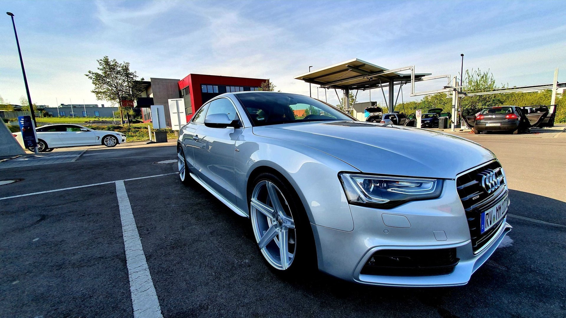 AUDI A5 Cabrio B8 - KV1 silber glänzend