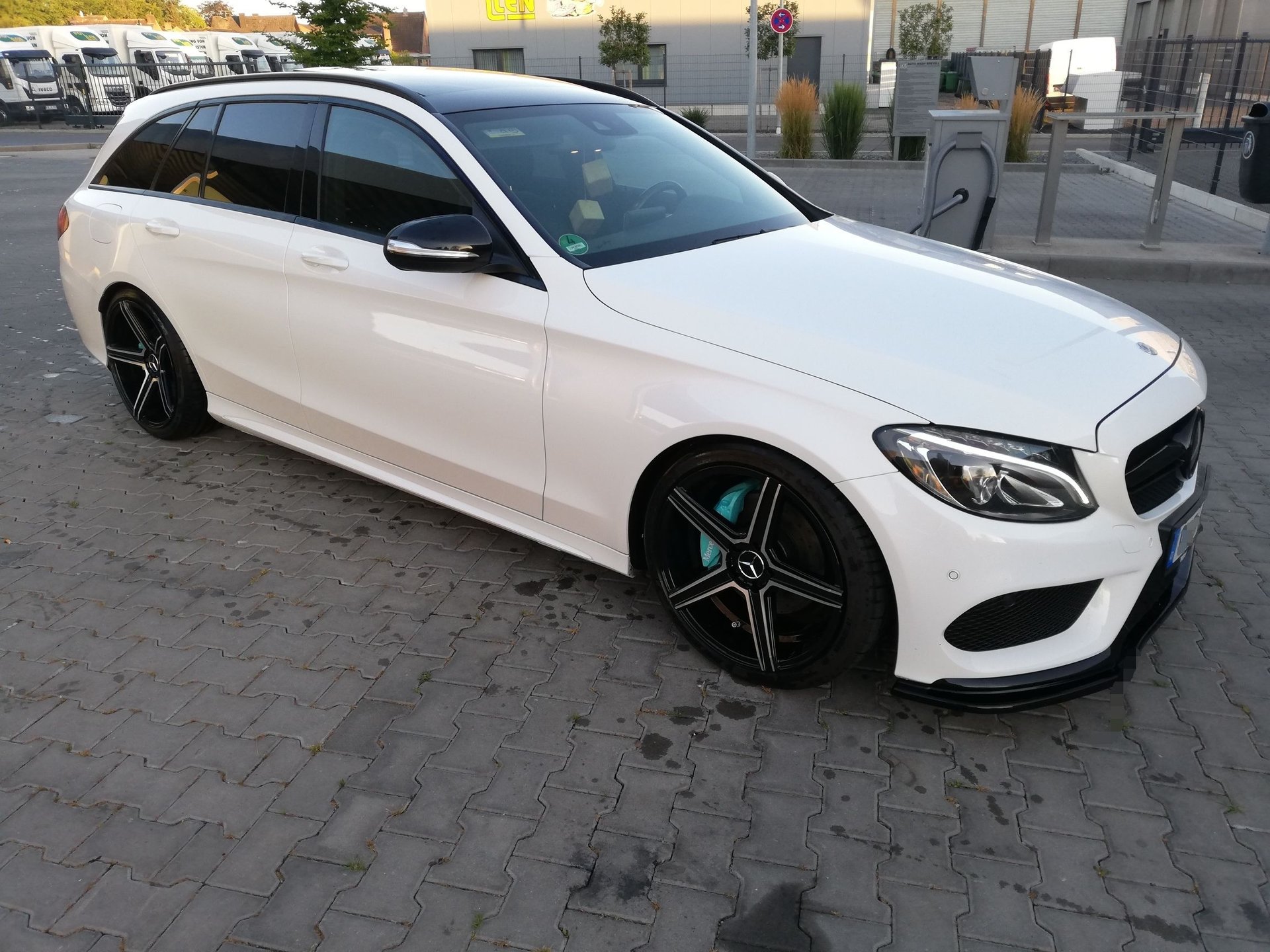 MERCEDES-BENZ C-Klasse T-Modell 204K - KV1 schwarz glänzend poliert