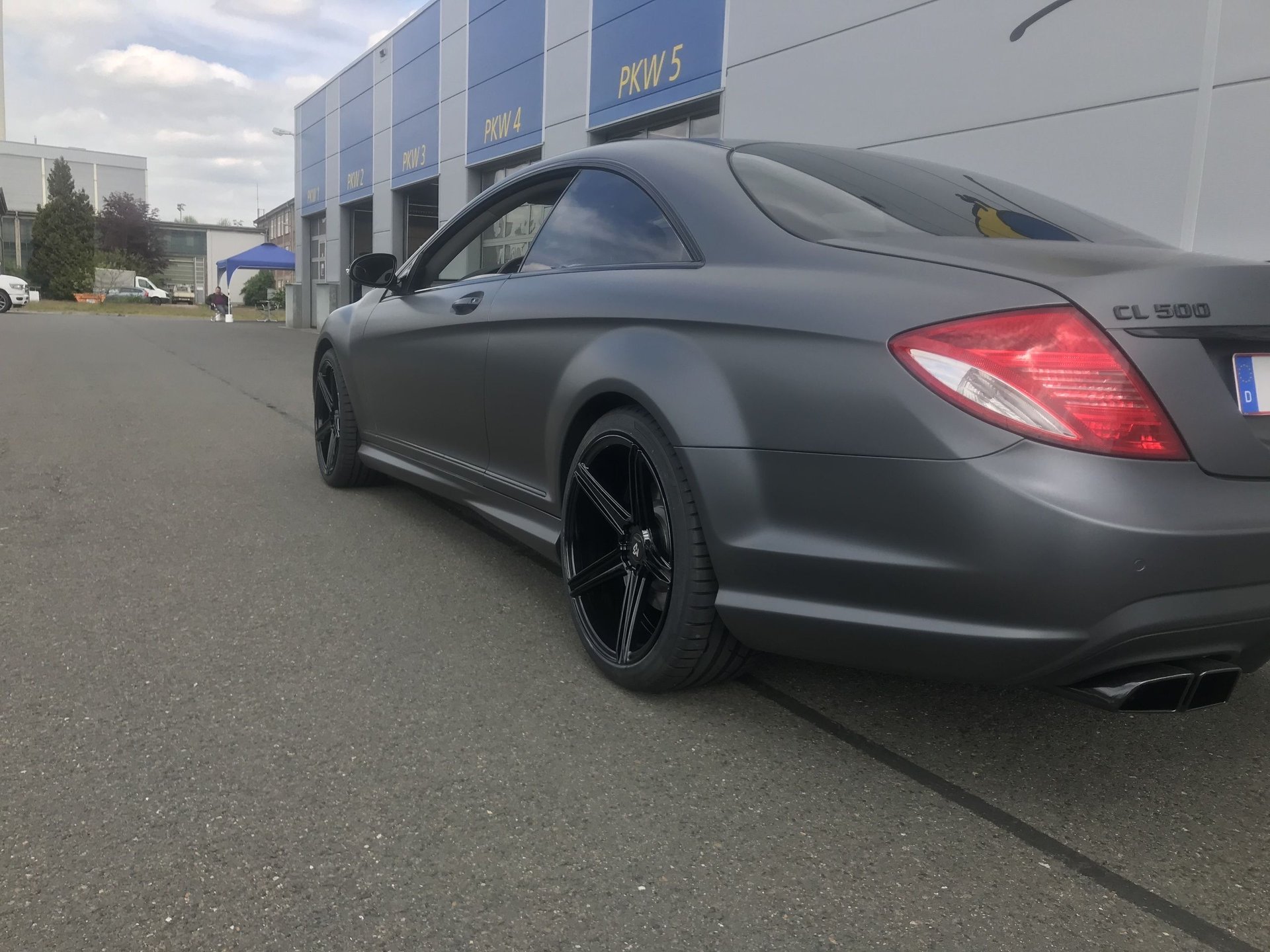 MERCEDES-BENZ CL-Klasse 216 - KV1 schwarz glänzend