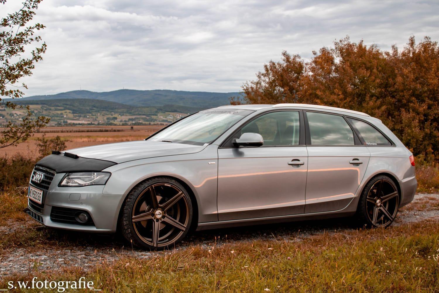 AUDI A4 B8 KV1 bronze seidenmatt
