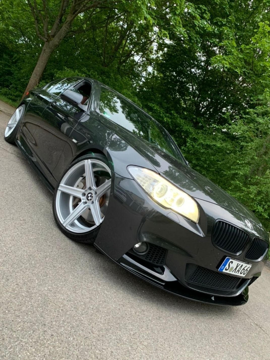 BMW 5er 5L KV1 silber glänzend