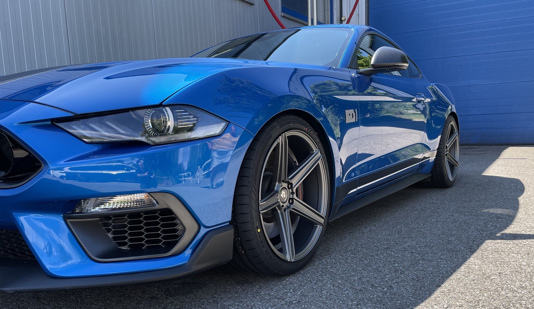 FORD Mustang LAE Mach 1 KV1 grau matt