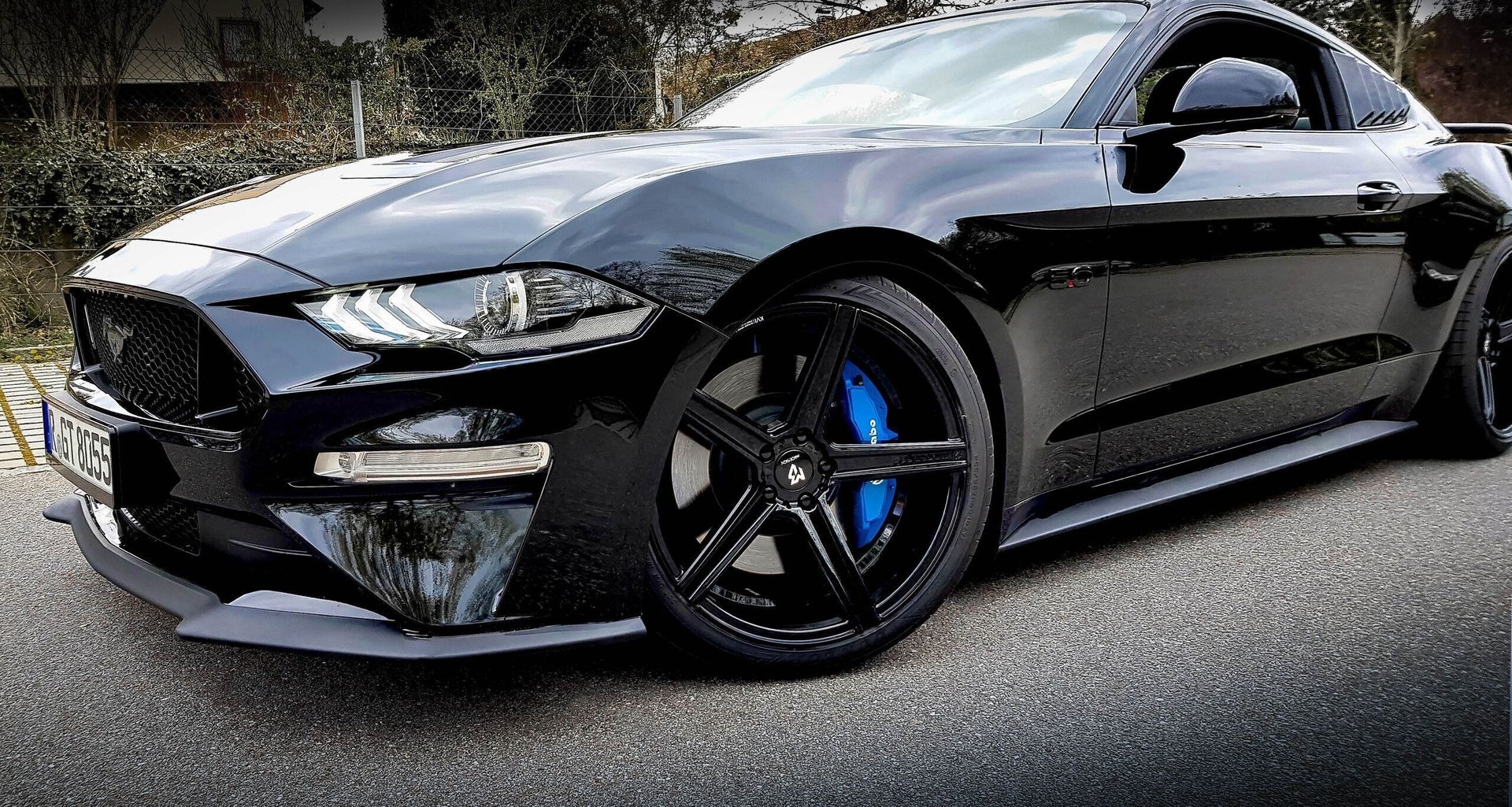 FORD Mustang LAE - KV1 schwarz glänzend