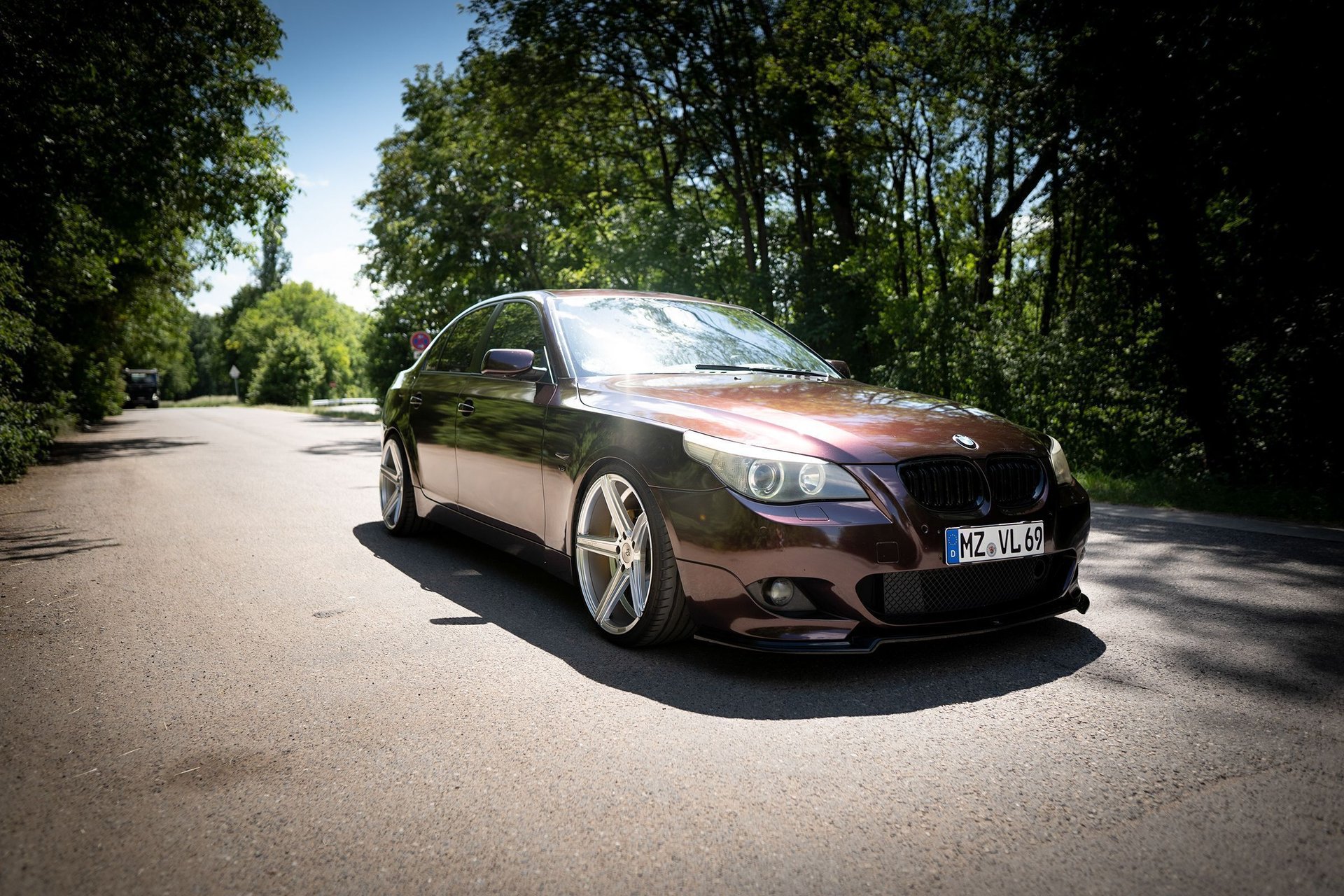 BMW 5er 560L KV1 silber glänzend