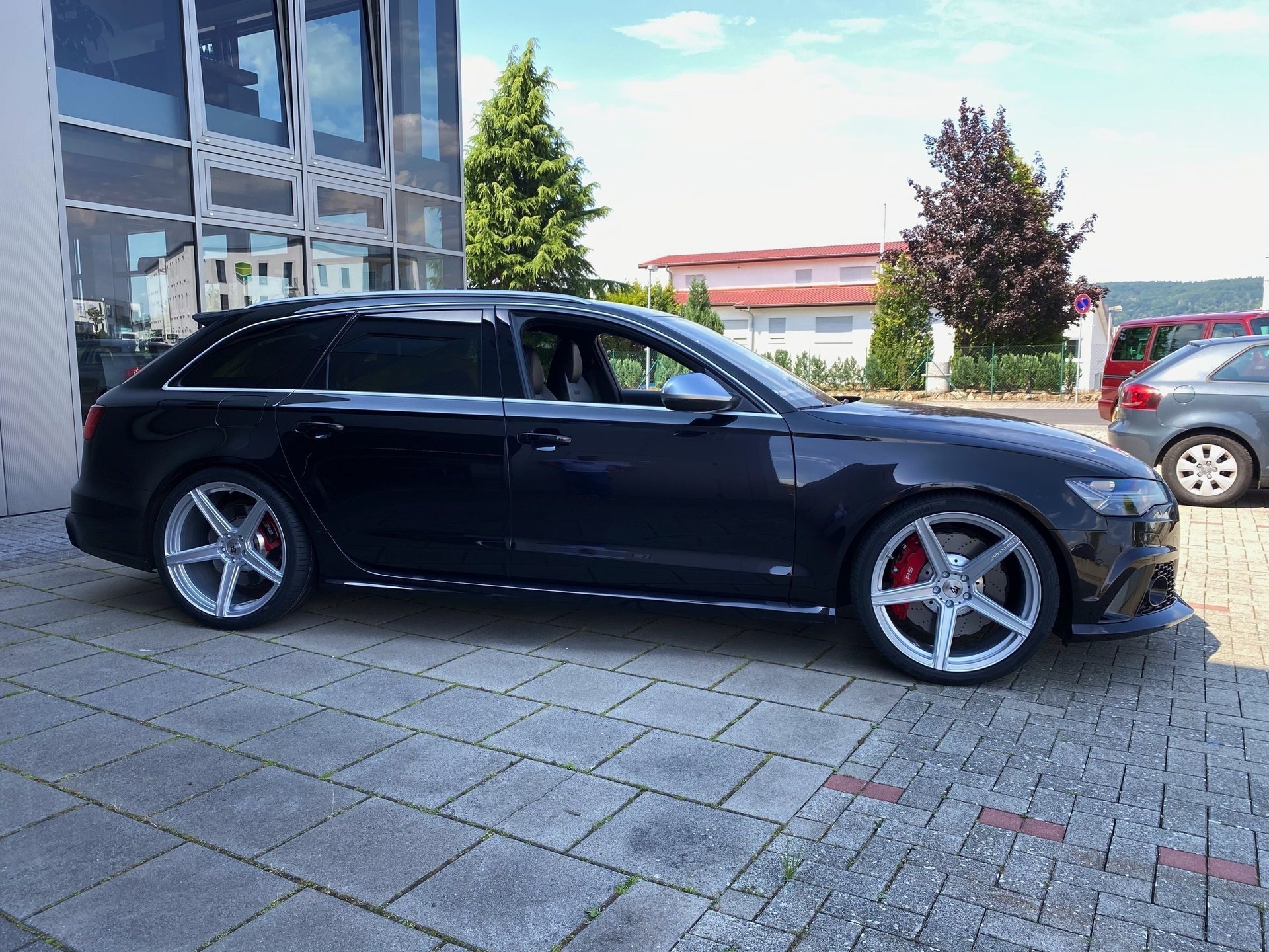 AUDI RS6 Avant 4G KV1 S silber glänzend