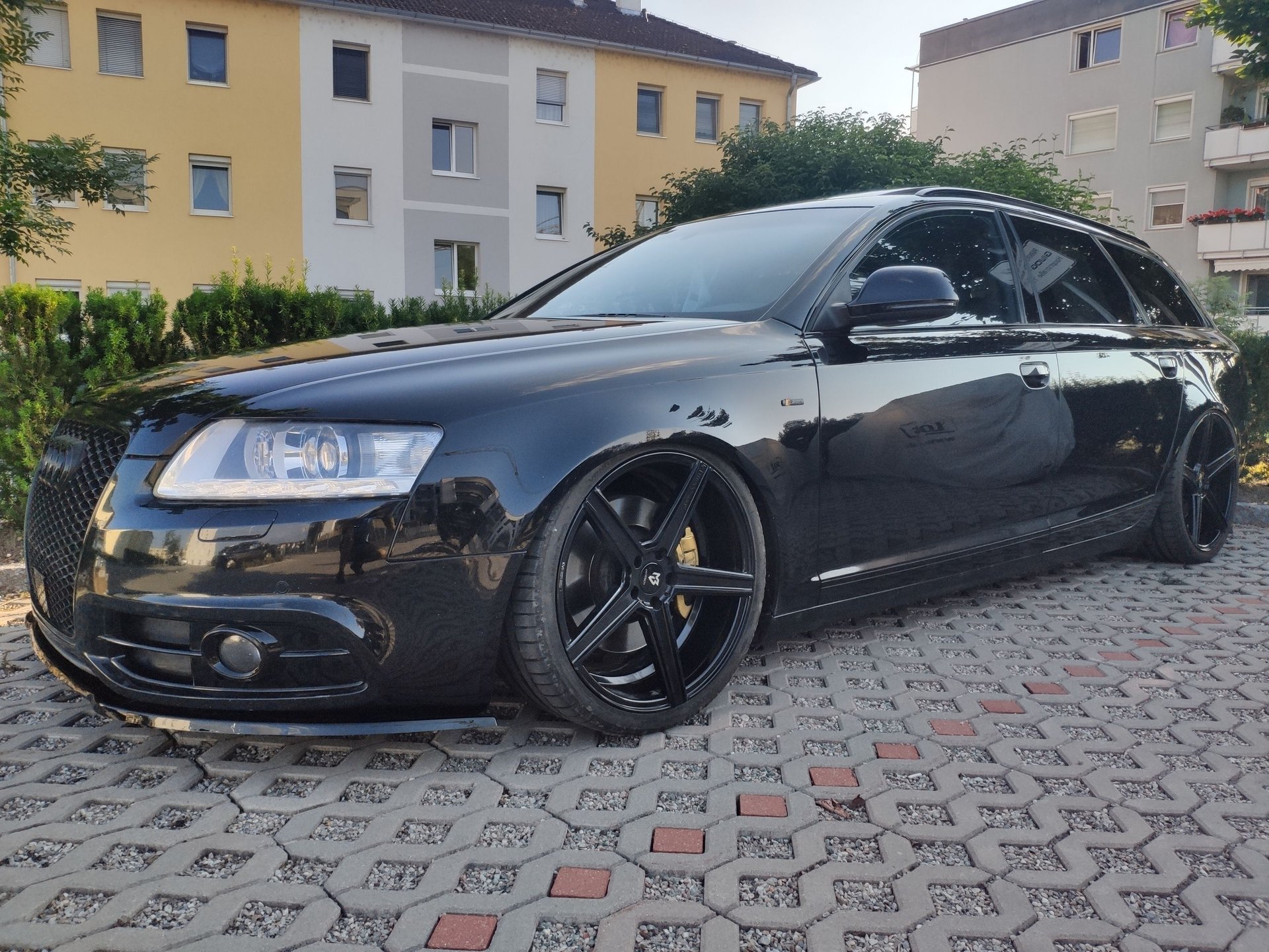AUDI A6 4F - KV1 schwarz glänzend