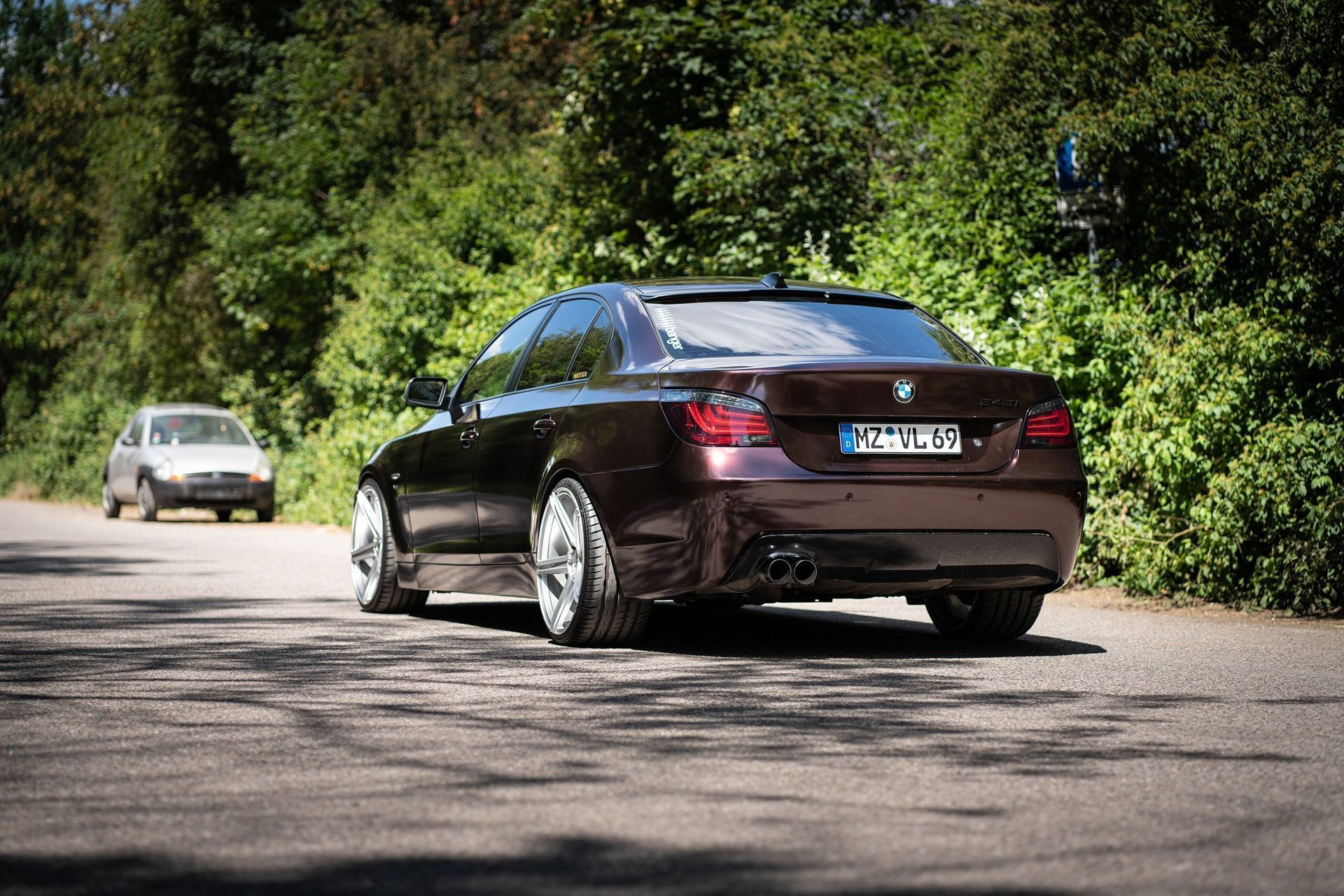 BMW 5er 560L KV1 silber glänzend