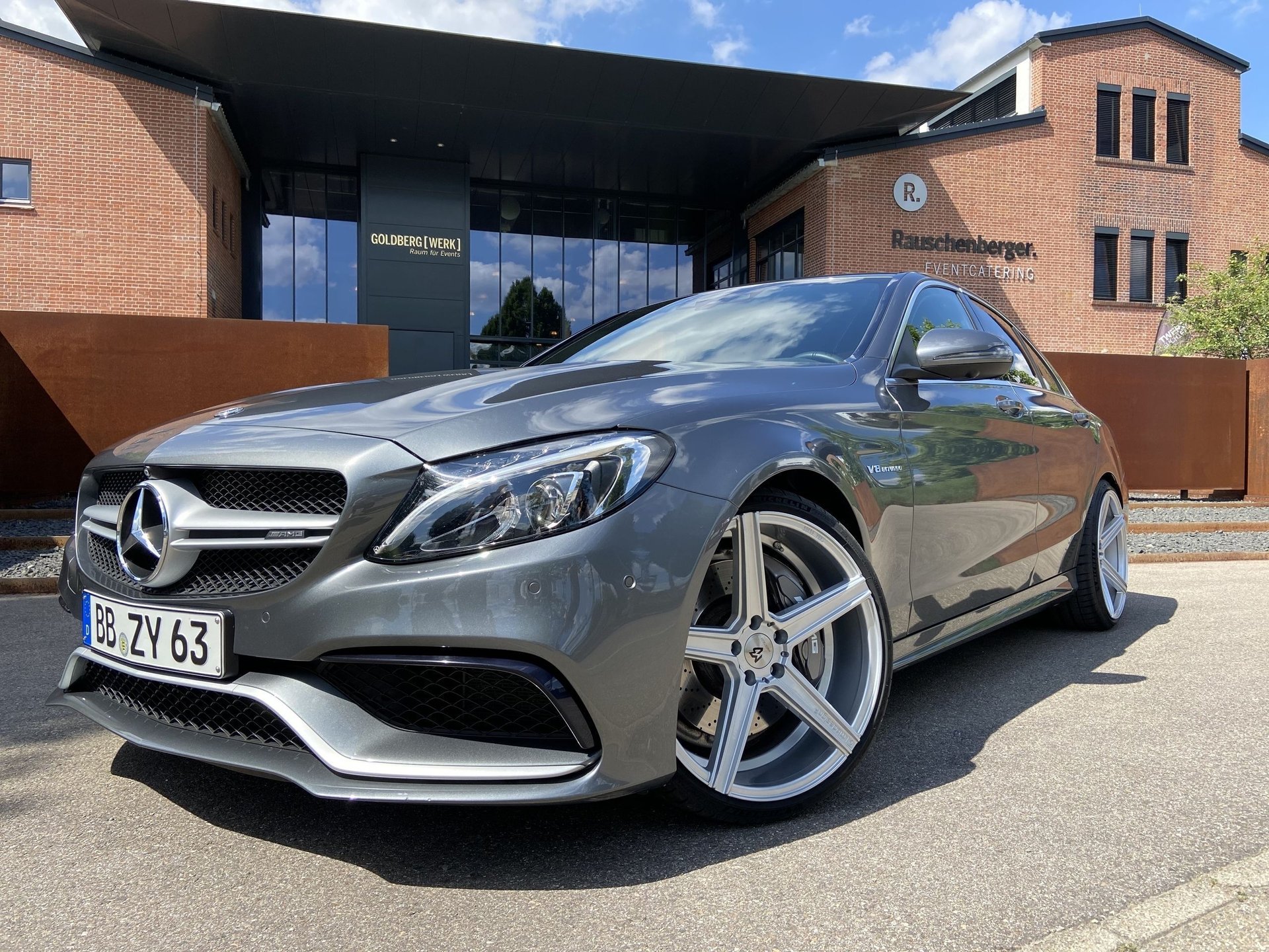 MERCEDES-BENZ C-Klasse AMG 204-AMG(W205) - KV1 silber glänzend