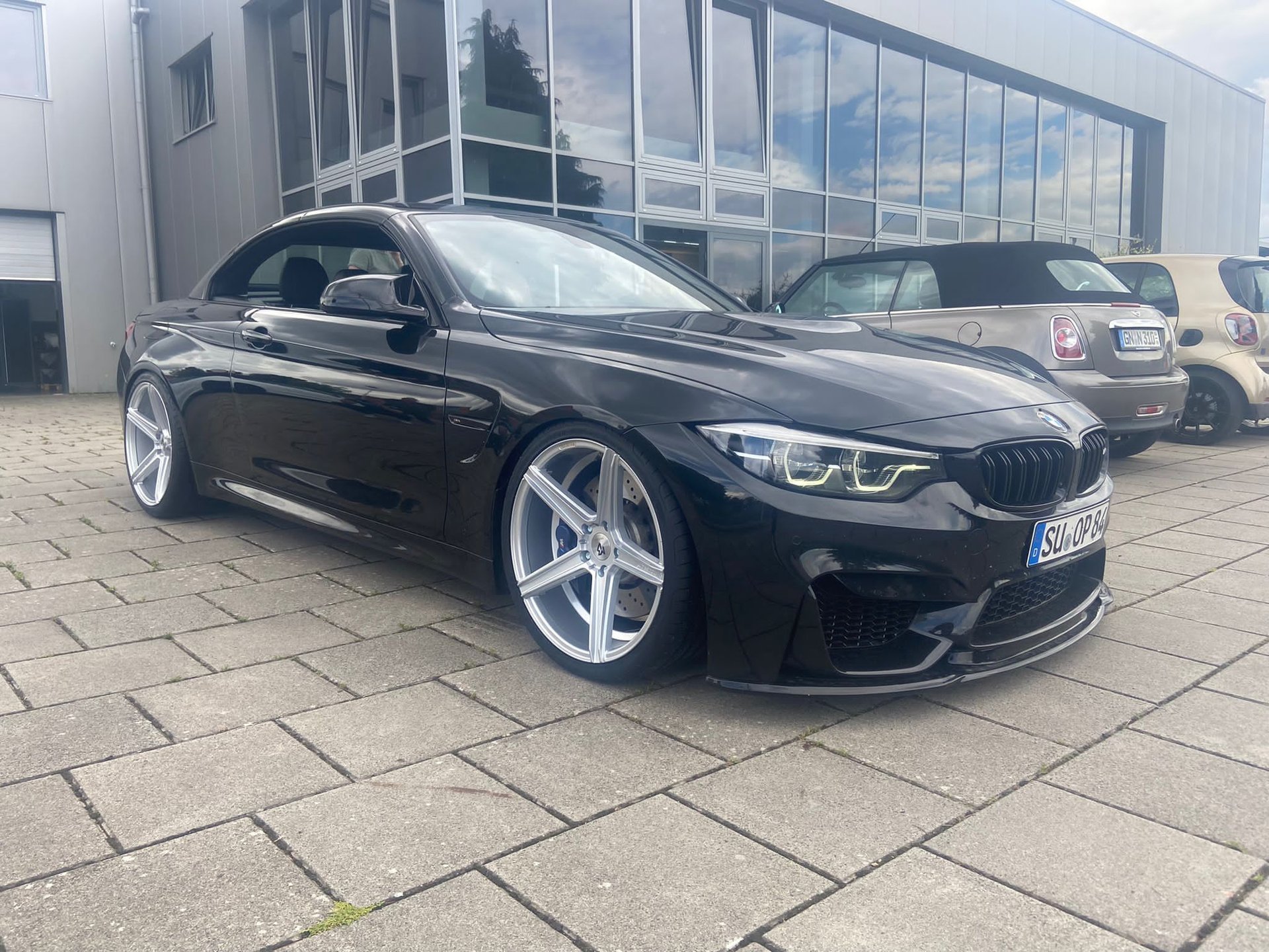 BMW M M4 Cabrio M3 - KV1 silber glänzend
