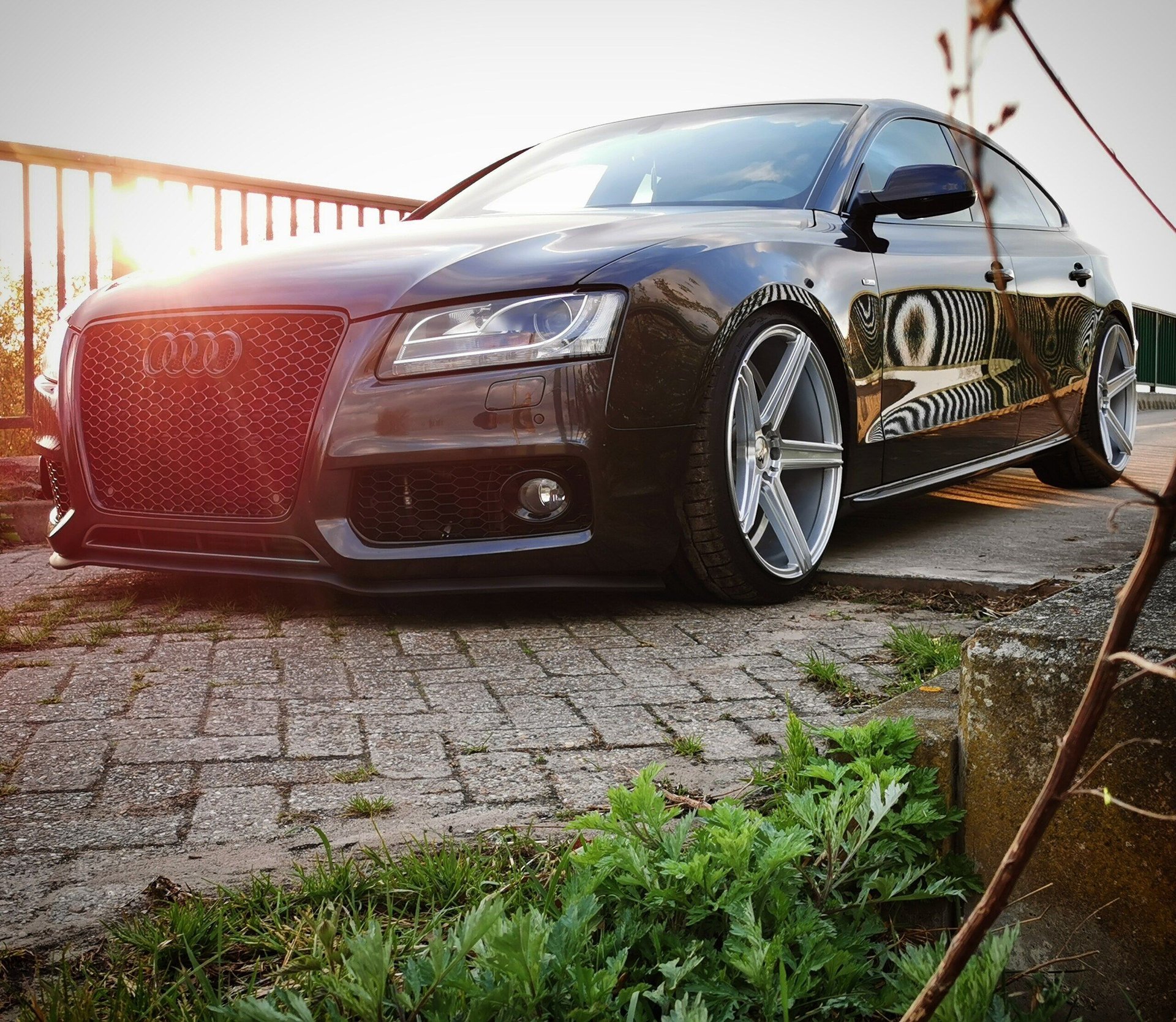 AUDI A5 Cabrio B8 - KV1 silber glänzend