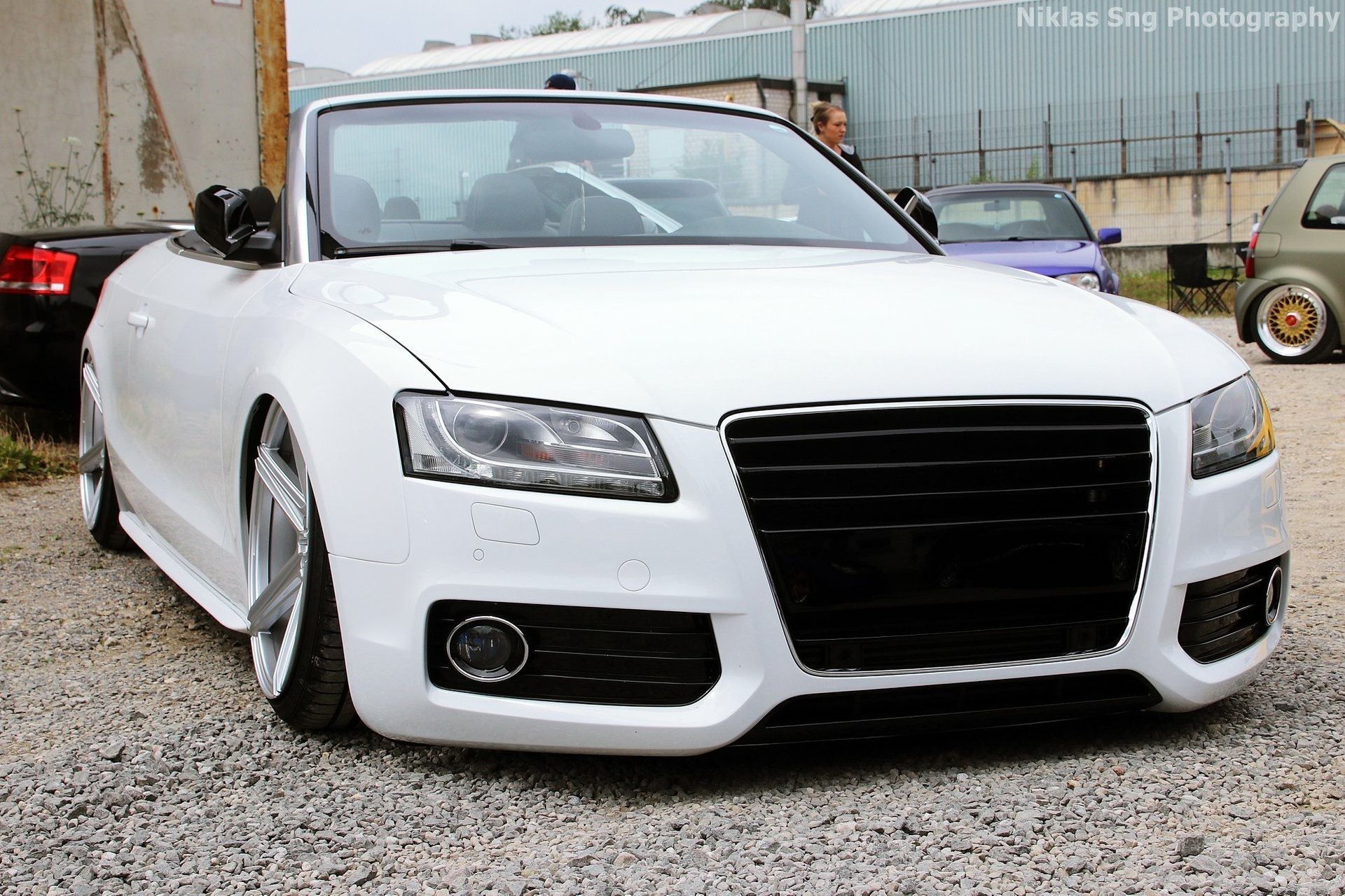 AUDI A5 Cabrio B8 with mbDESIGN 20 inch alloy wheels