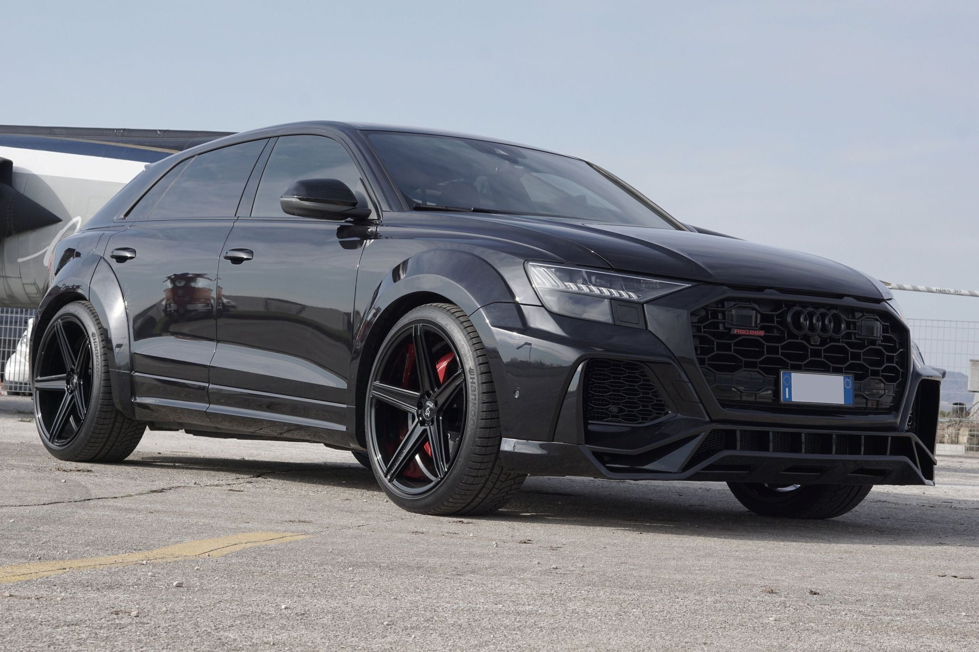 AUDI RS Q8 4L - KV1 schwarz glänzend