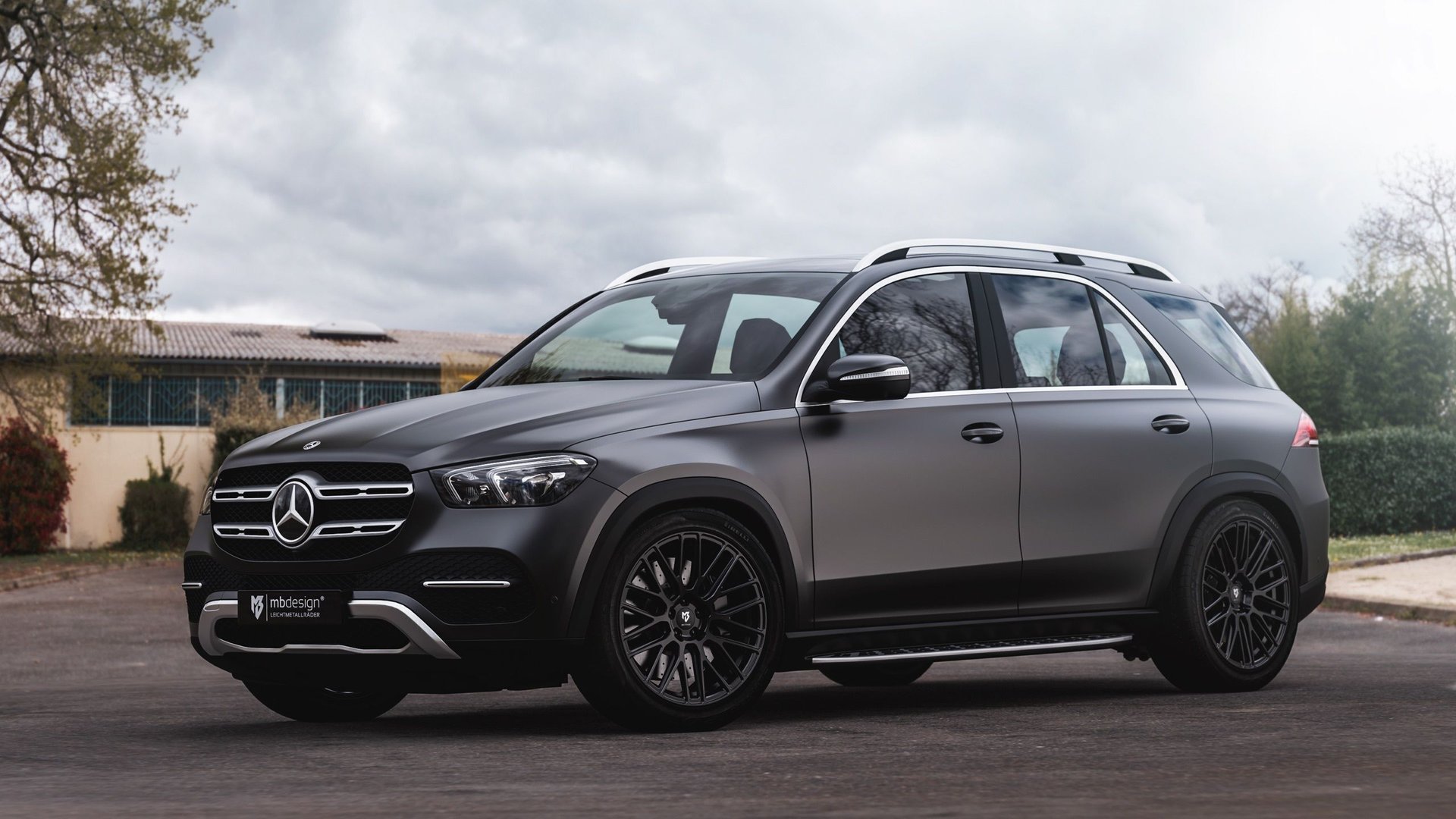 MERCEDES-BENZ GLE-Klasse SUV H1GLE(W167) - KV4 schwarz stumpfmatt