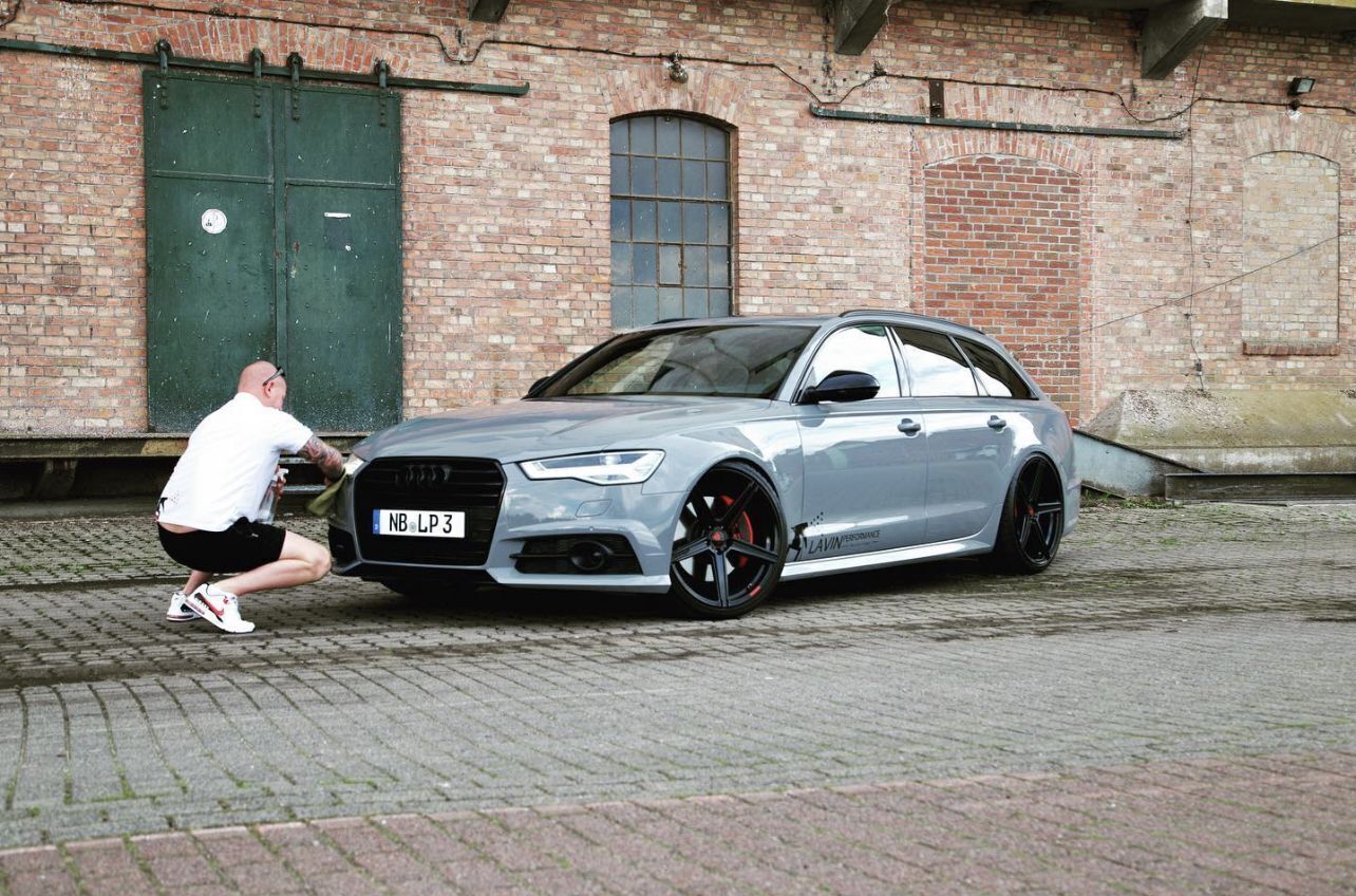 AUDI A6 4G KV1 S schwarz glänzend