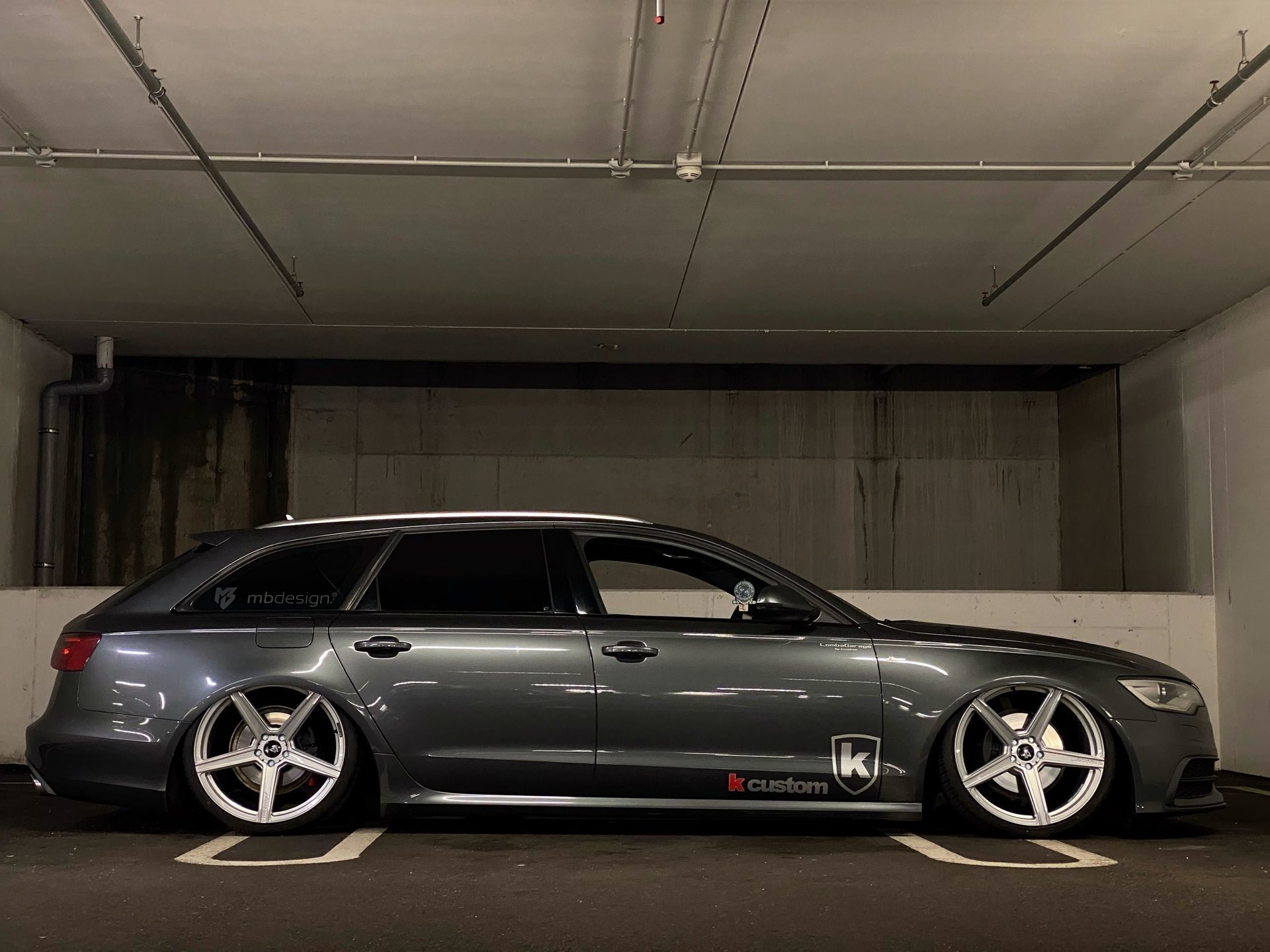AUDI A6 4G KV1 S silber glänzend