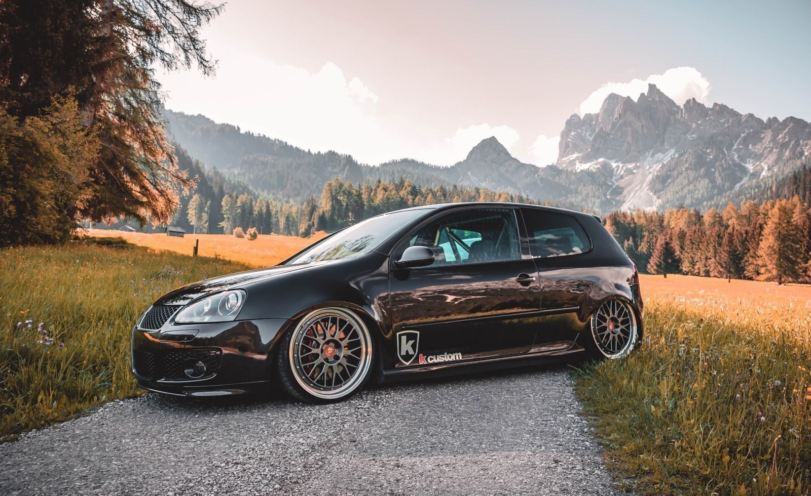 VOLKSWAGEN Golf 5 1K - LV1 grau glänzend poliert