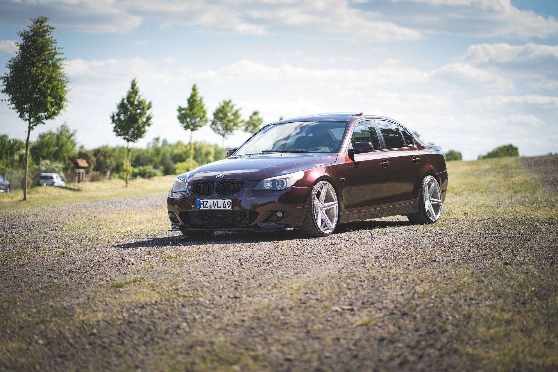 BMW 5er 560L KV1 silber glänzend