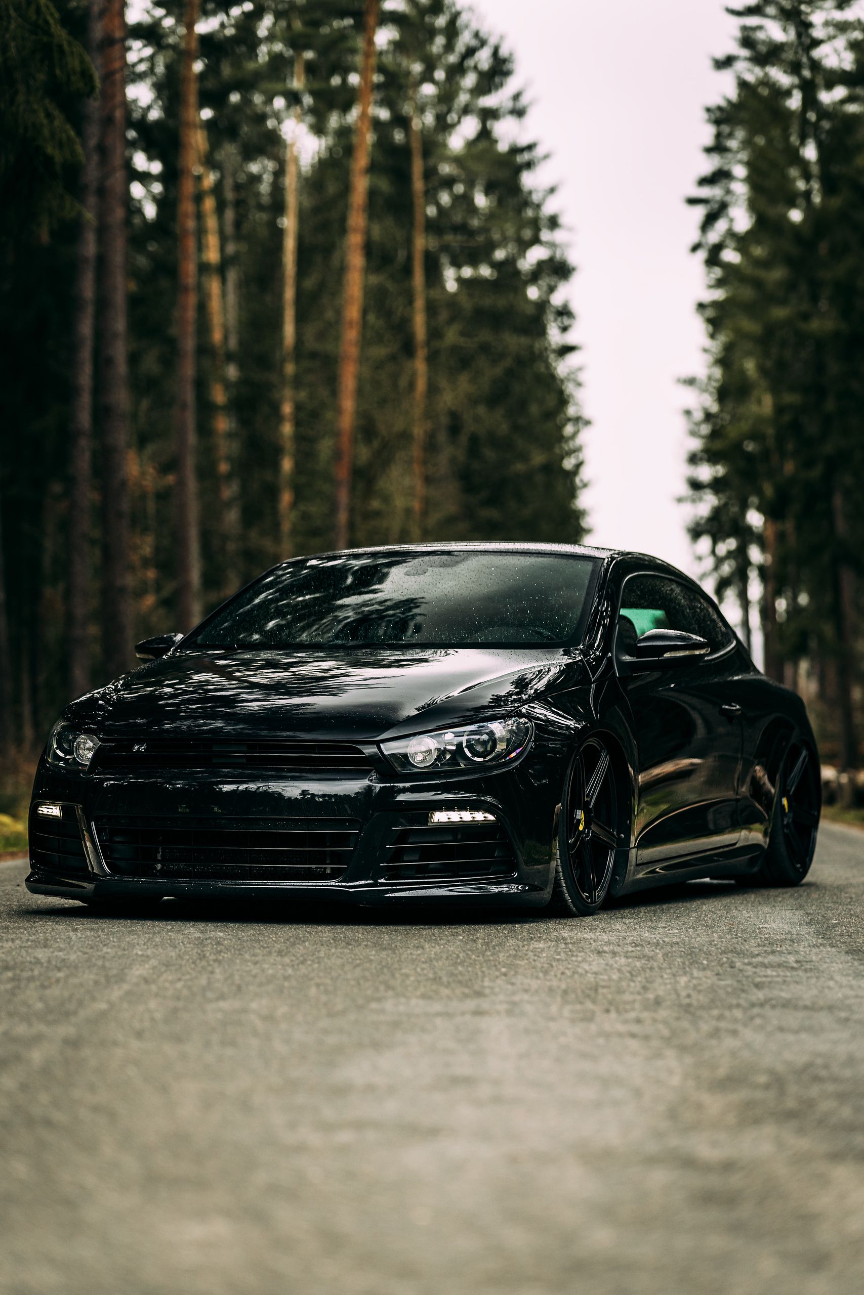 VOLKSWAGEN Scirocco R 13 - KV1 schwarz glänzend
