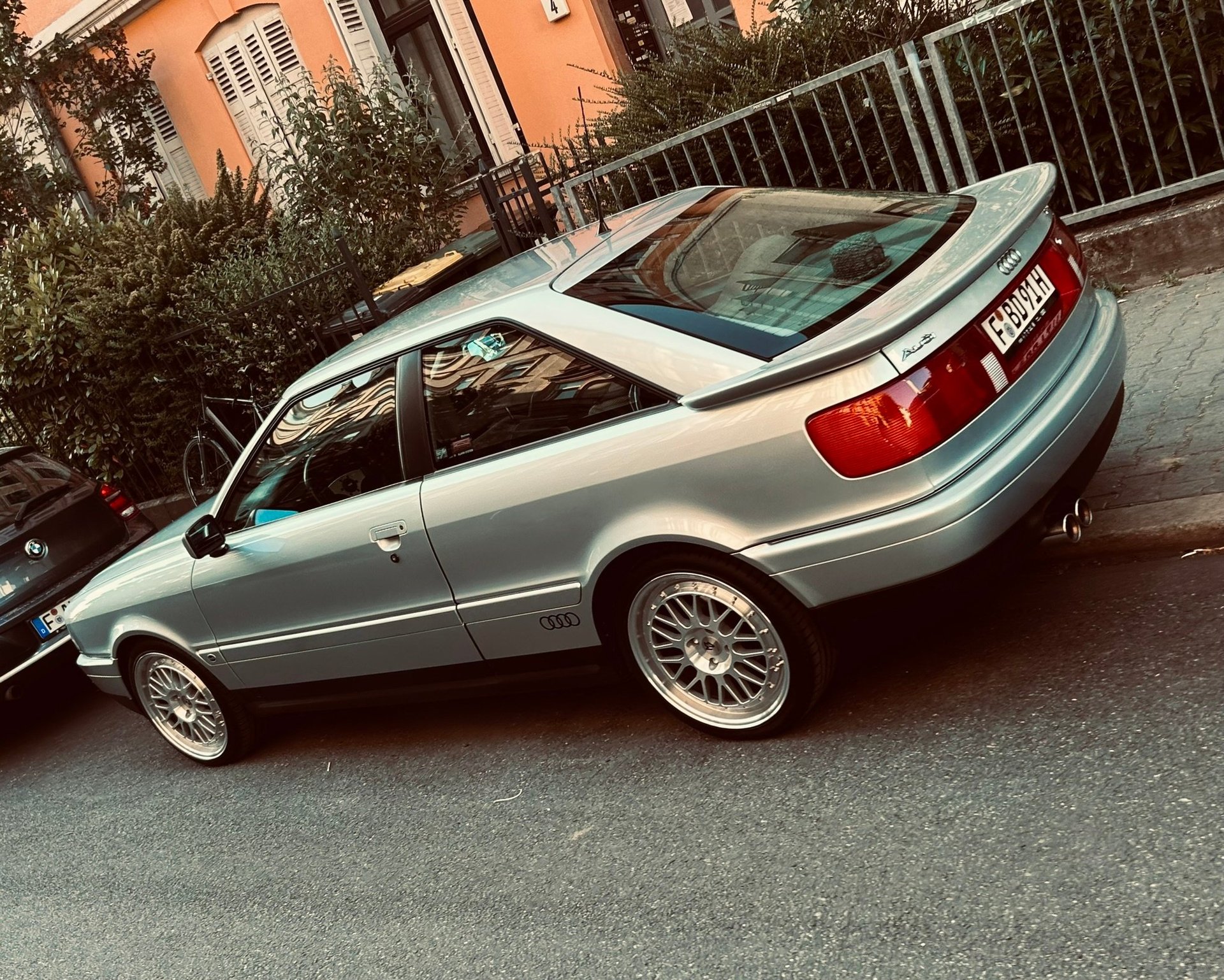 AUDI 80 Cabrio 89 - LV1 silber glänzend voll poliert