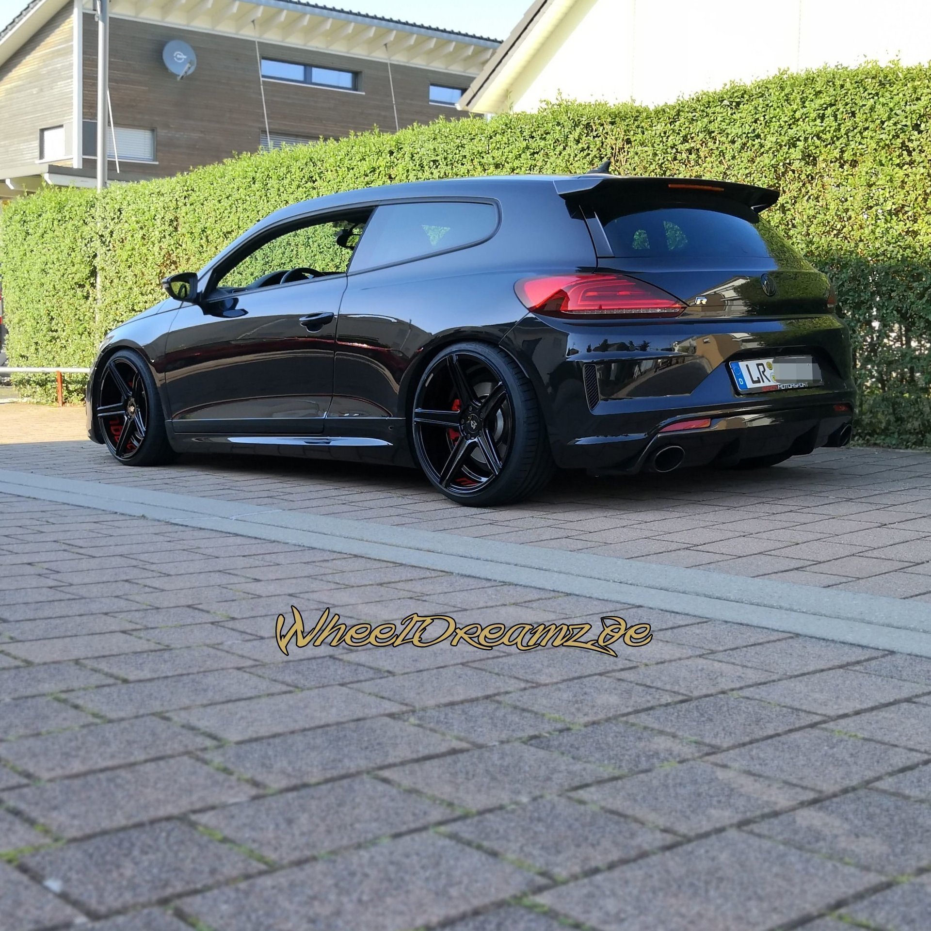 VOLKSWAGEN Scirocco R 13 - KV1 schwarz glänzend