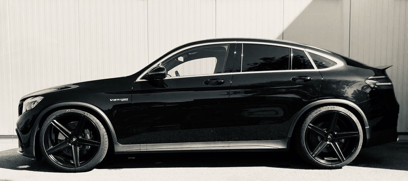 MERCEDES-BENZ GLC-Klasse AMG 204X KV1 schwarz seidenmatt