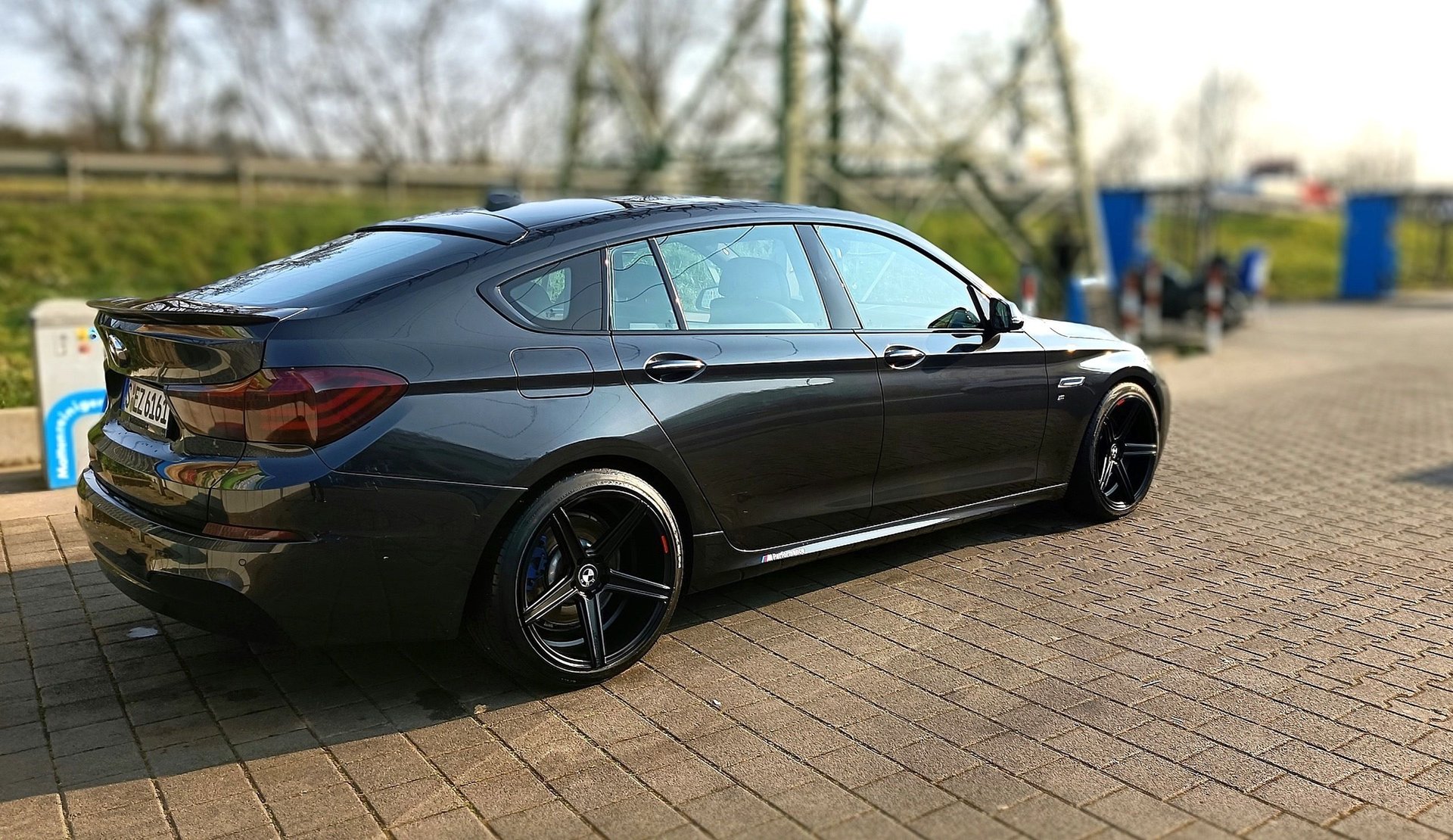 BMW 5er Gran Turismo GT - KV1 schwarz seidenmatt