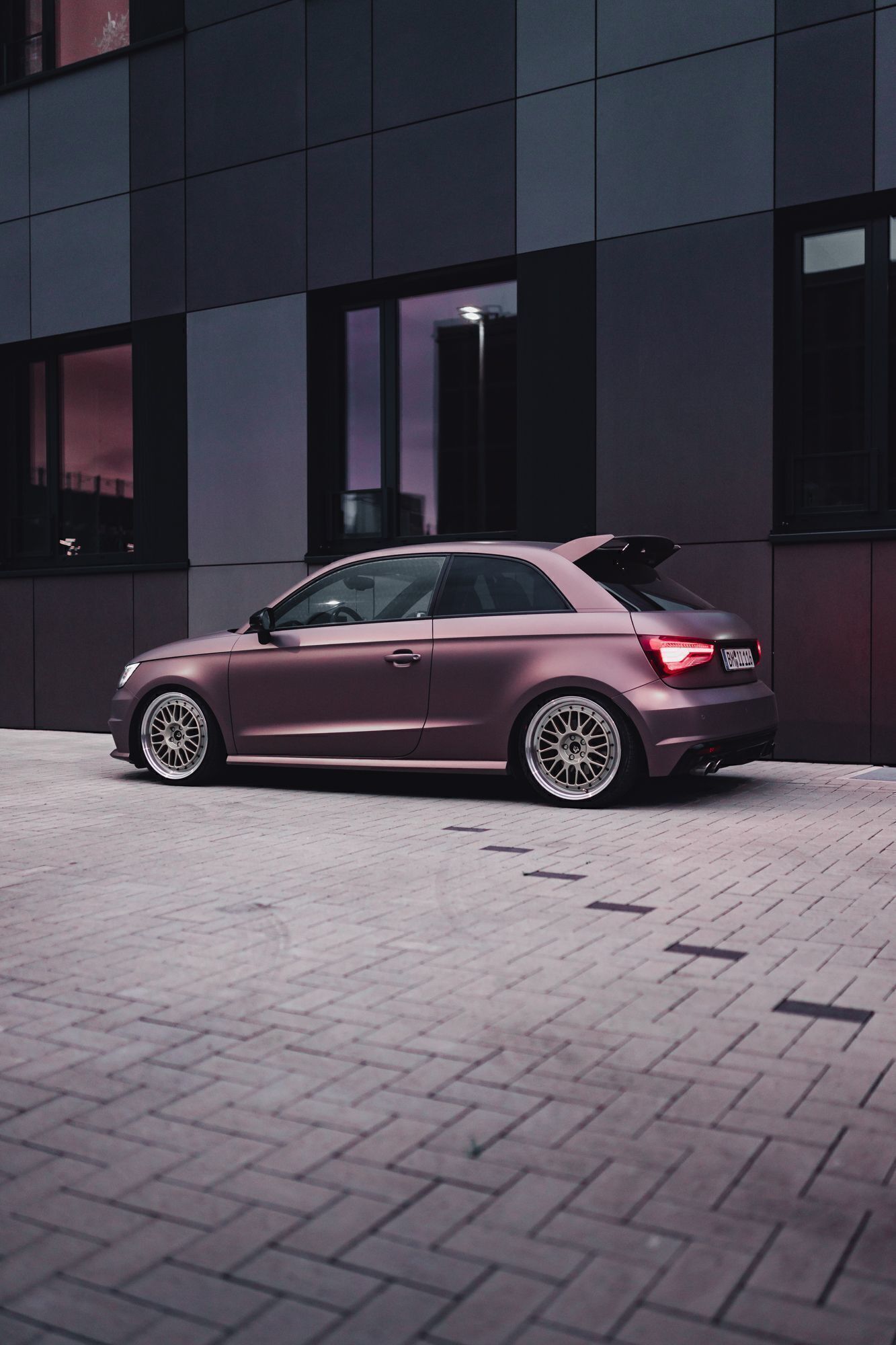AUDI S1 8X LV1 champagner glänzend poliert