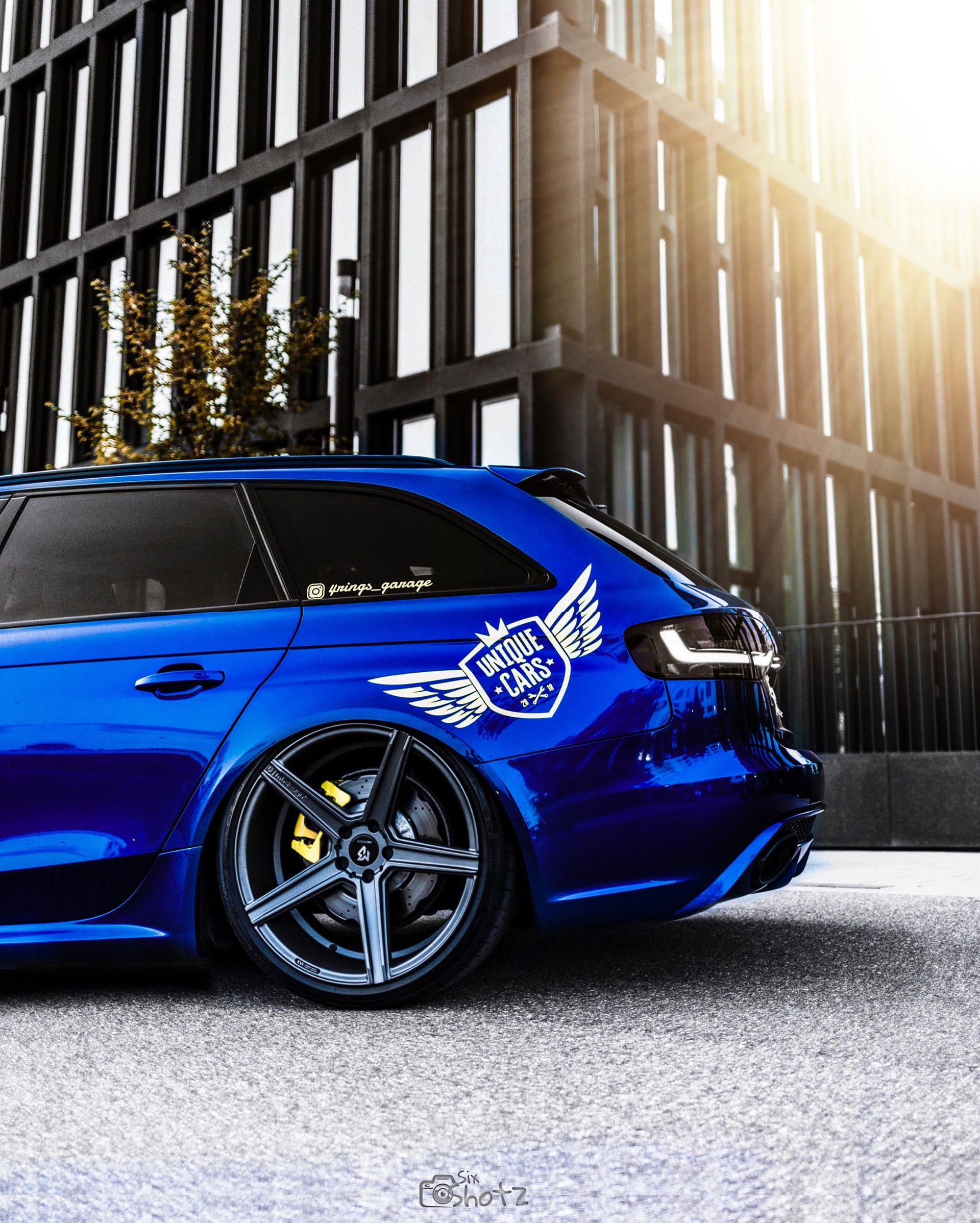 AUDI RS4 Avant B8 KV1 grau matt