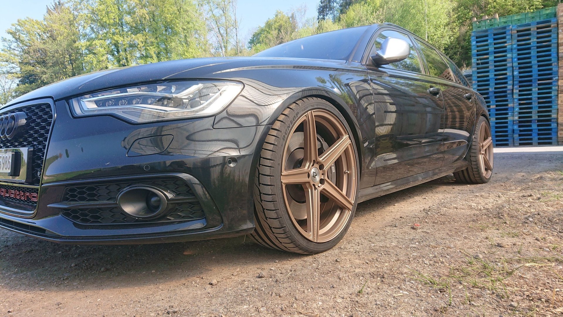 AUDI S6 4G KV1 S bronze light matt